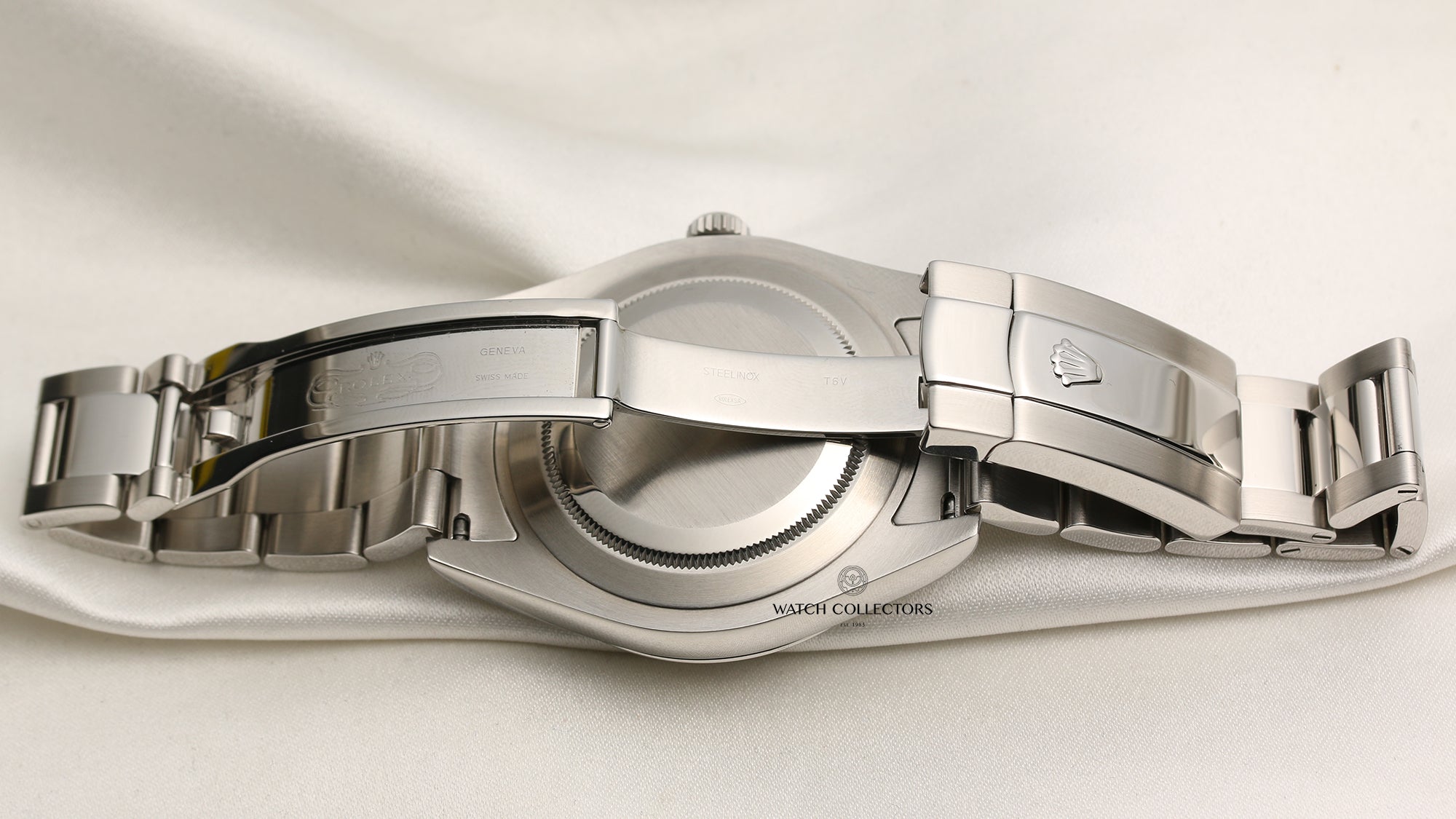 Rolex DateJust II 116300 Stainless Steel Second Hand Watch Collectors 8