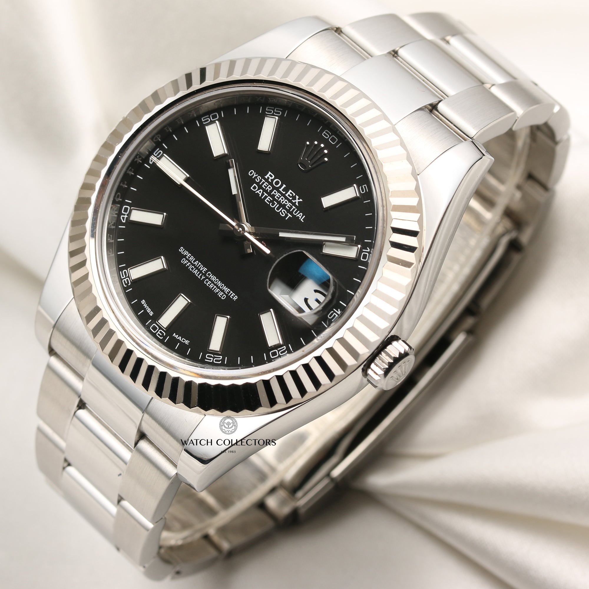 Rolex DateJust II 116334 Stainless Steel Oyster Bracelet Second Hand Watch Collectors 3