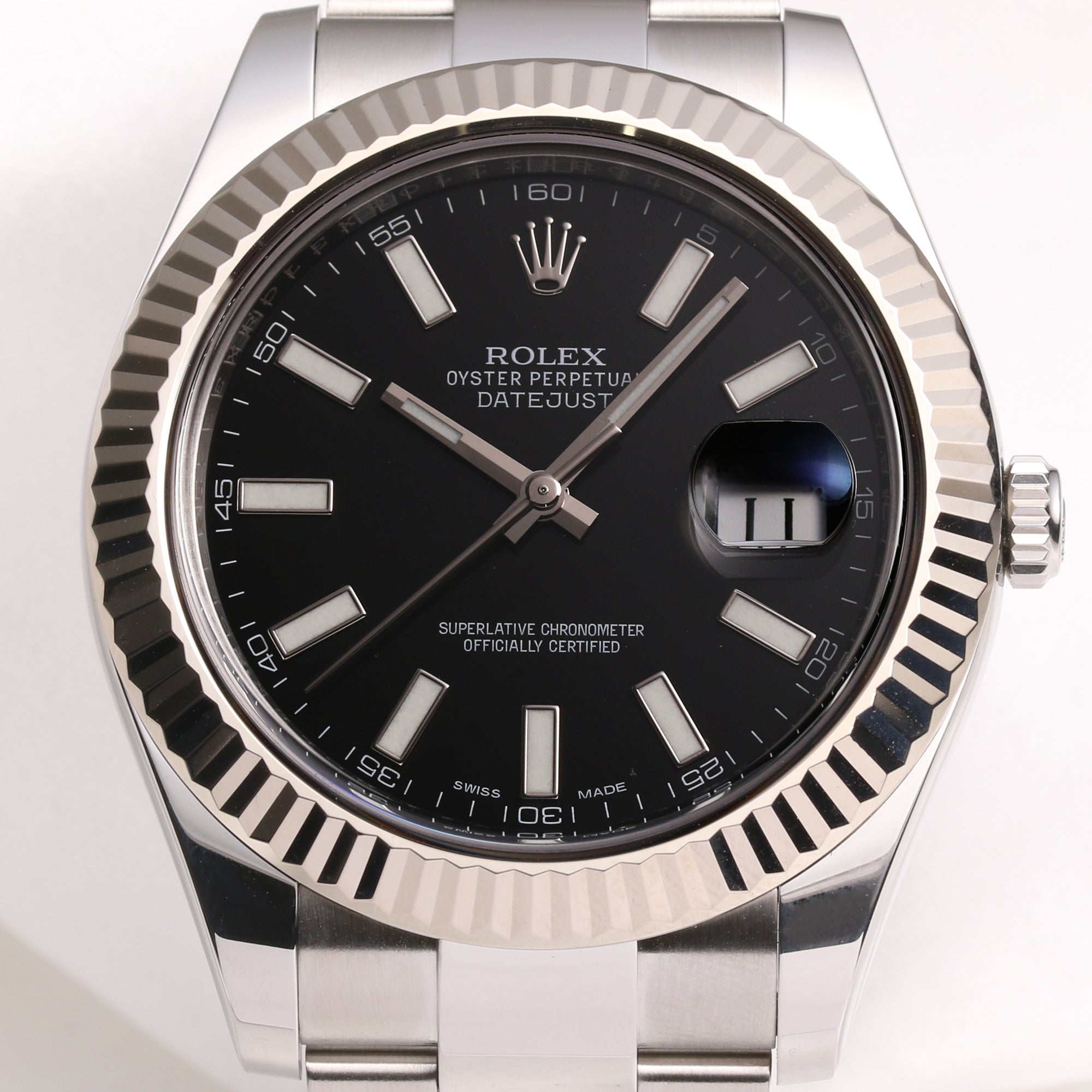 Rolex DateJust II 116334 Stainless Steel Second Hand Watch Collectors 2