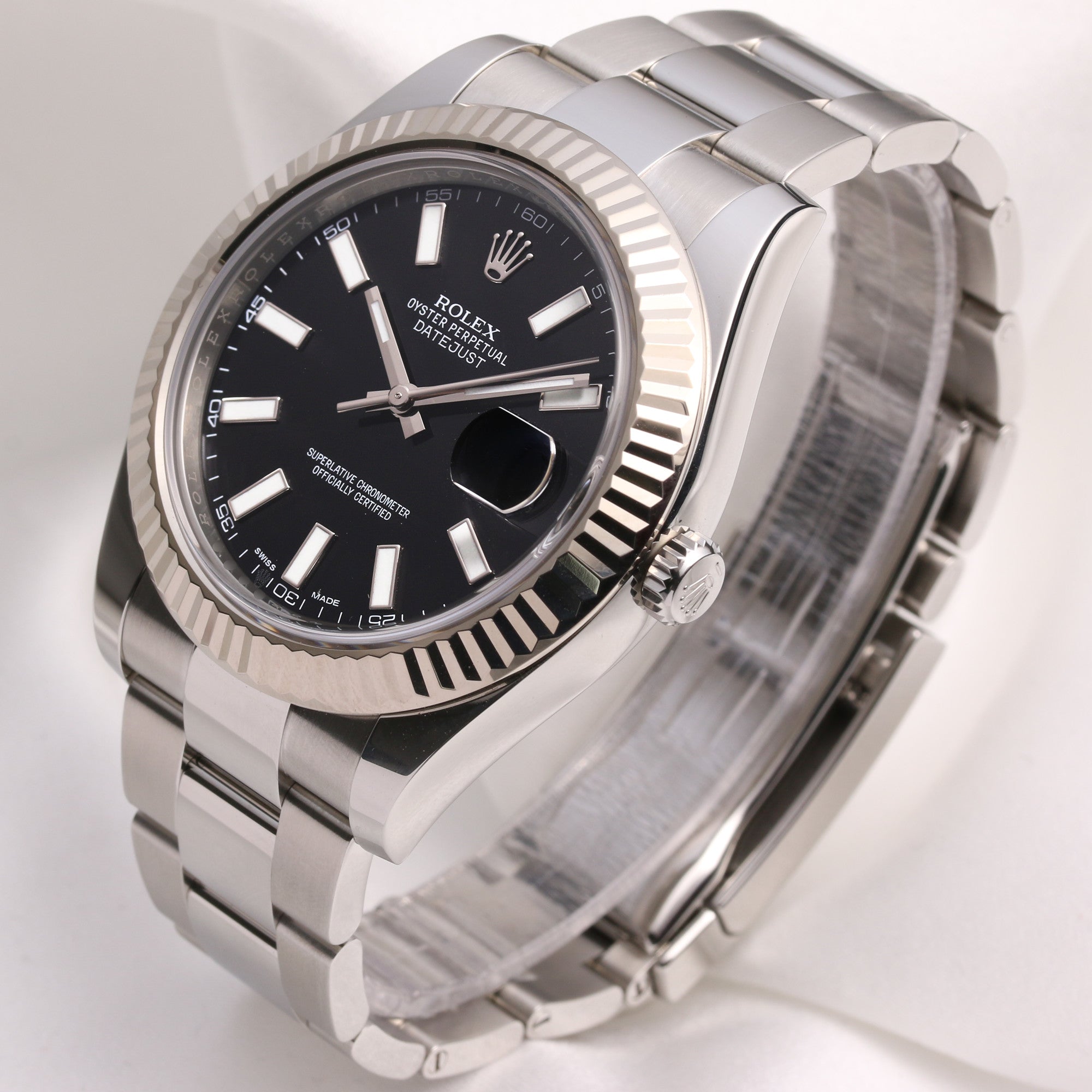 Rolex DateJust II 116334 Stainless Steel Second Hand Watch Collectors 3