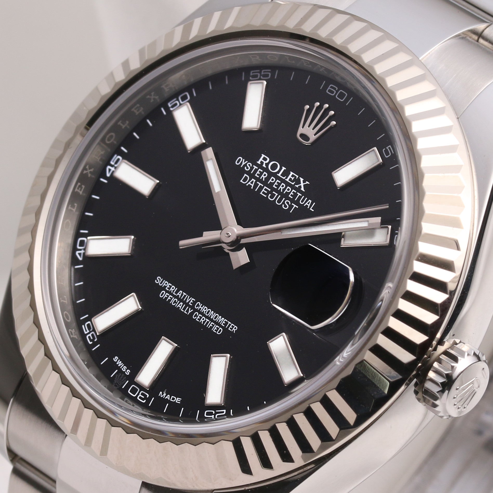 Rolex DateJust II 116334 Stainless Steel Second Hand Watch Collectors 4