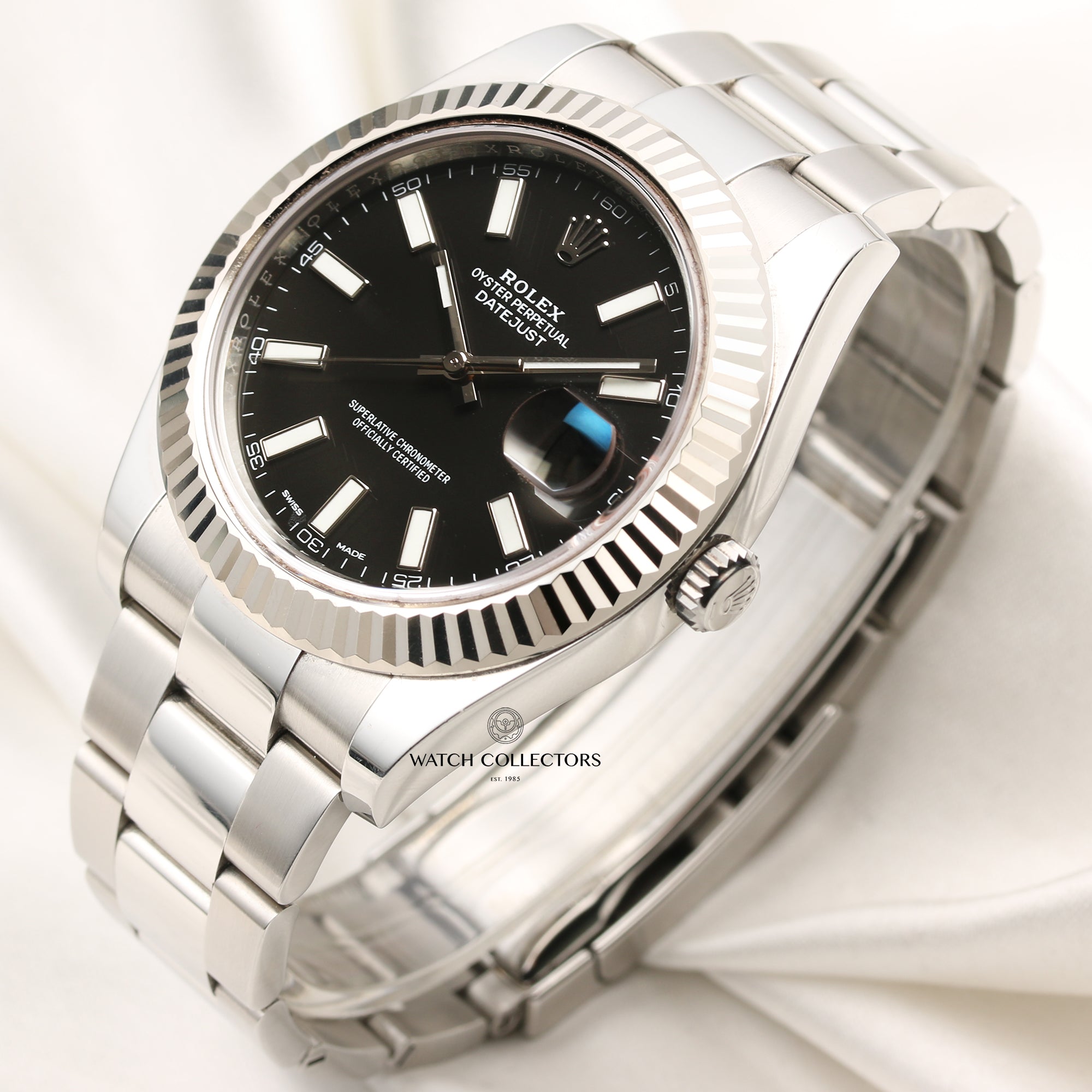 Rolex DateJust II 2 116334 Stainless Steel Oyster Bracelet Second Hand Watch Collectors 3