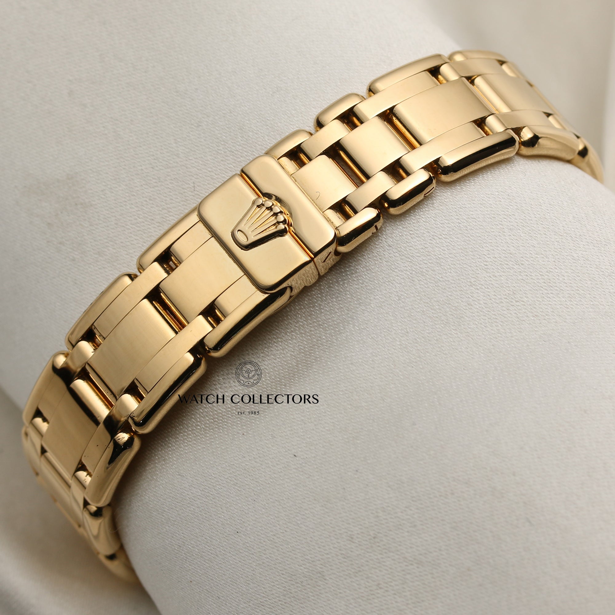 Rolex DateJust Pearlmaster 18K Yellow Gold Diamond Second Hand Watch Collectors 8