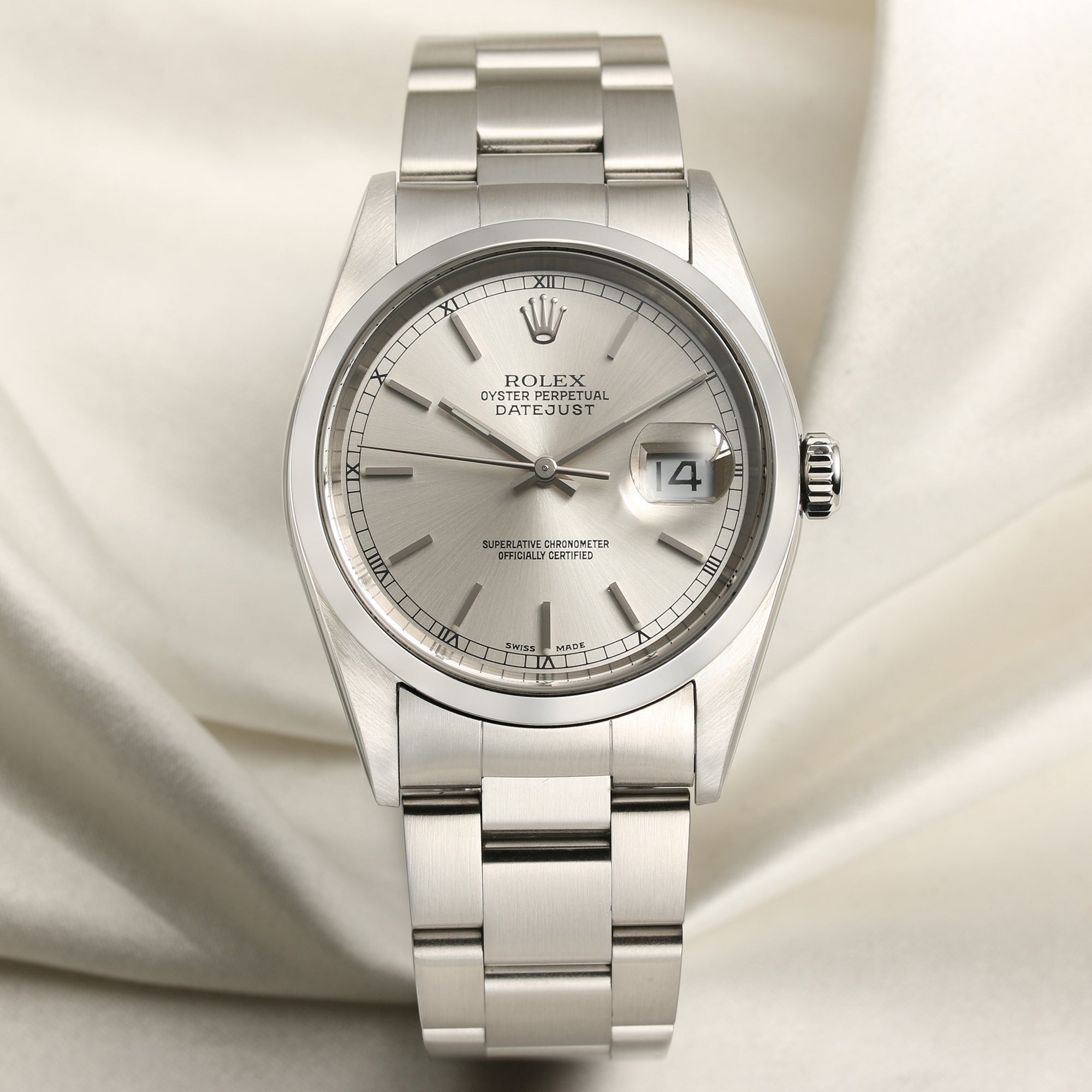 Rolex-DateJust-Stainless-Steel-Second-Hand-Watch-Collectors-1-Copy-Copy