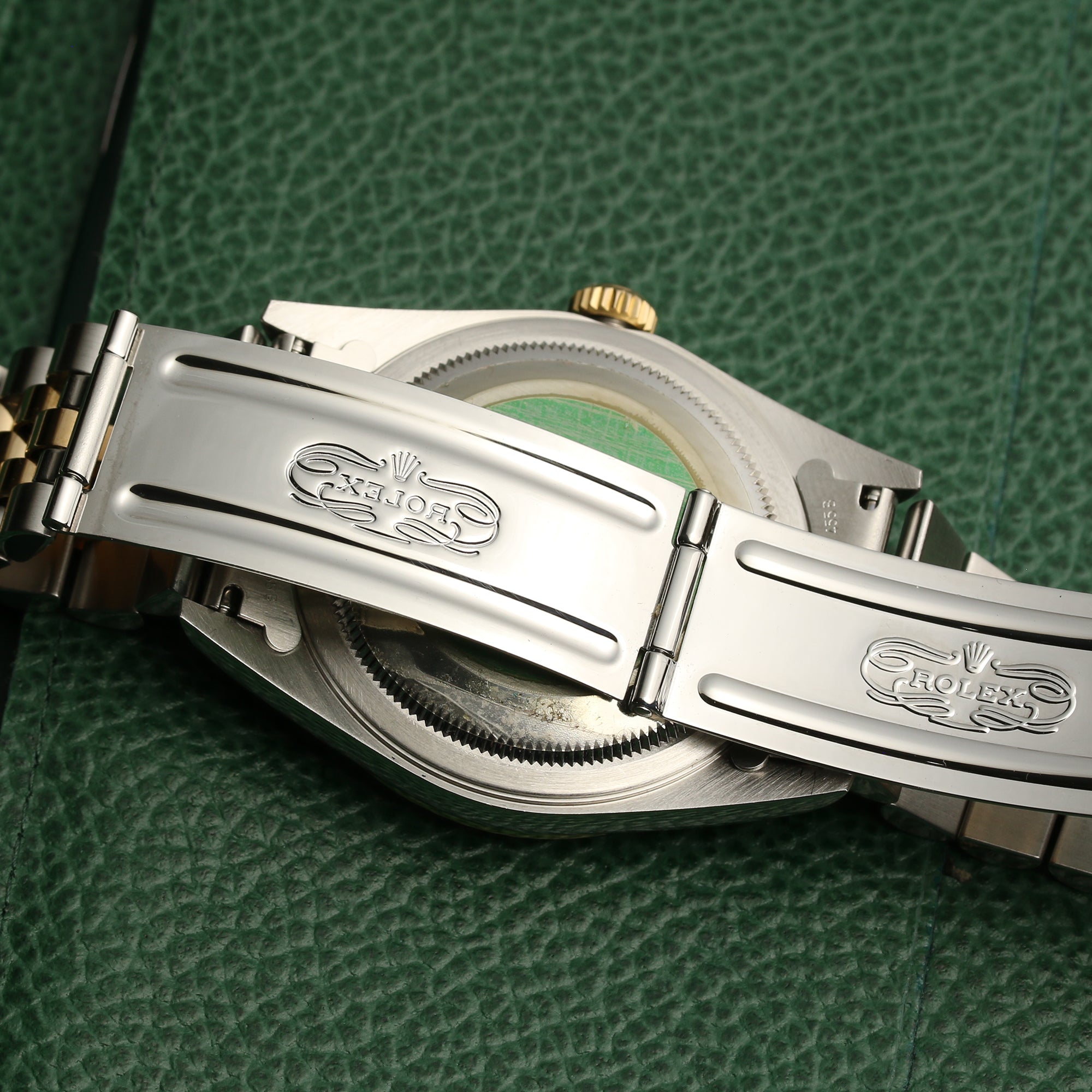 Rolex DateJust Steel & Gold Second Hand Watch Collectors 4