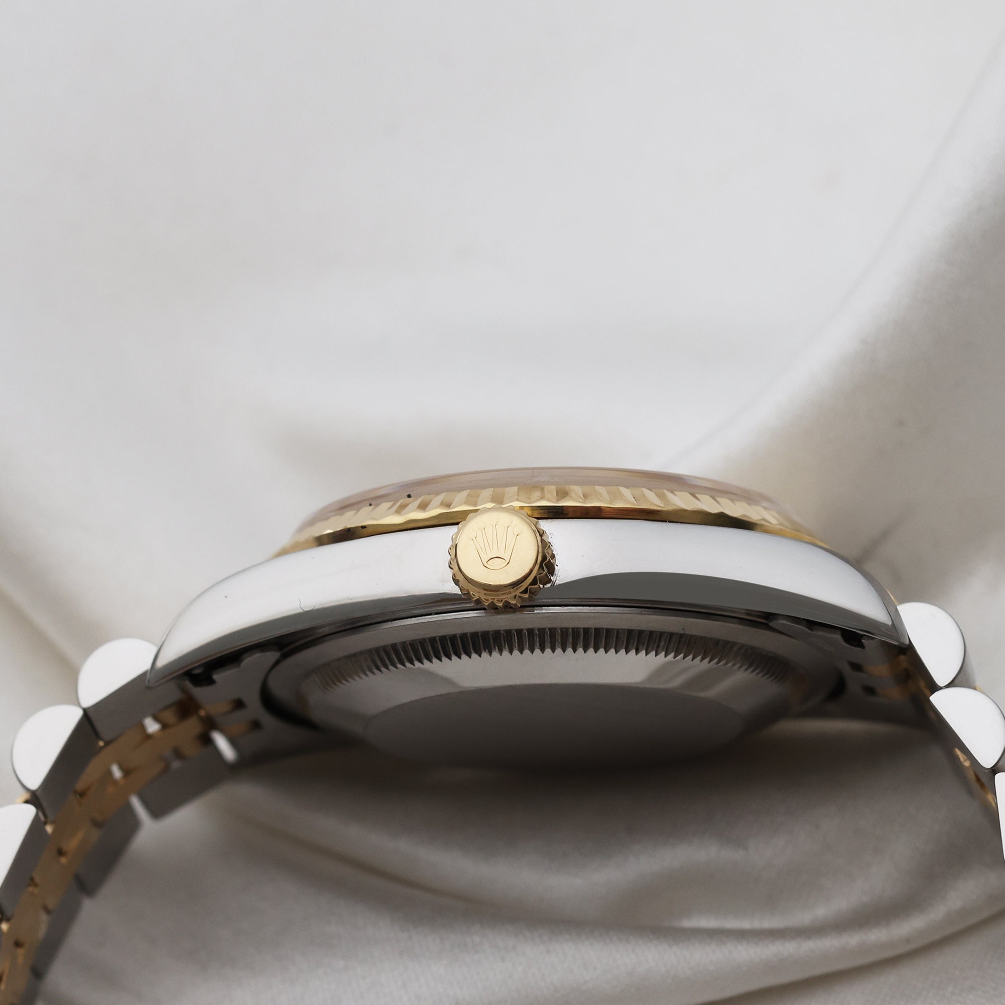 Rolex DateJust Steel & Gold Second Hand Watch Collectors 5