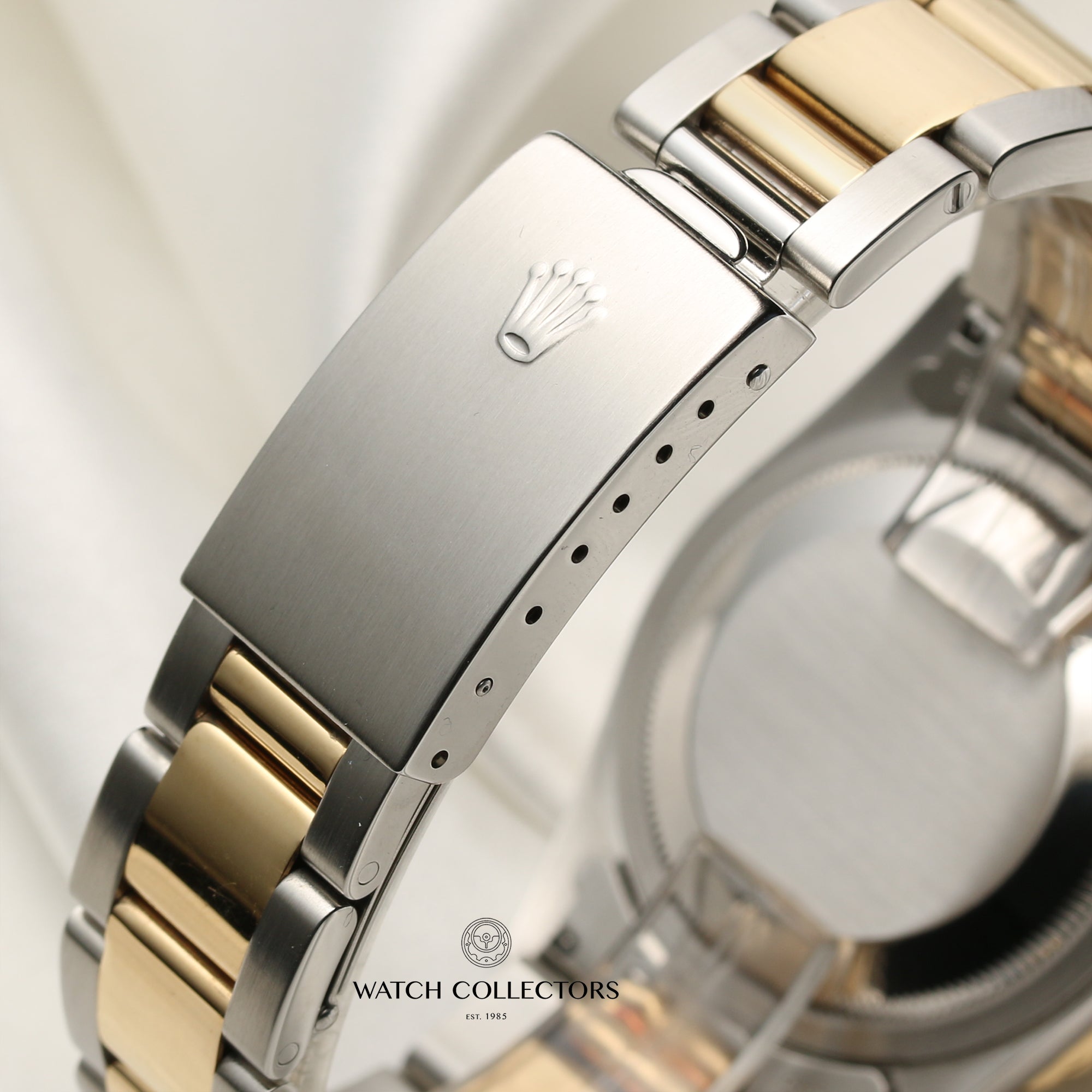 Rolex DateJust Turnograph Steel & Gold Second Hand Watch Collectors 8