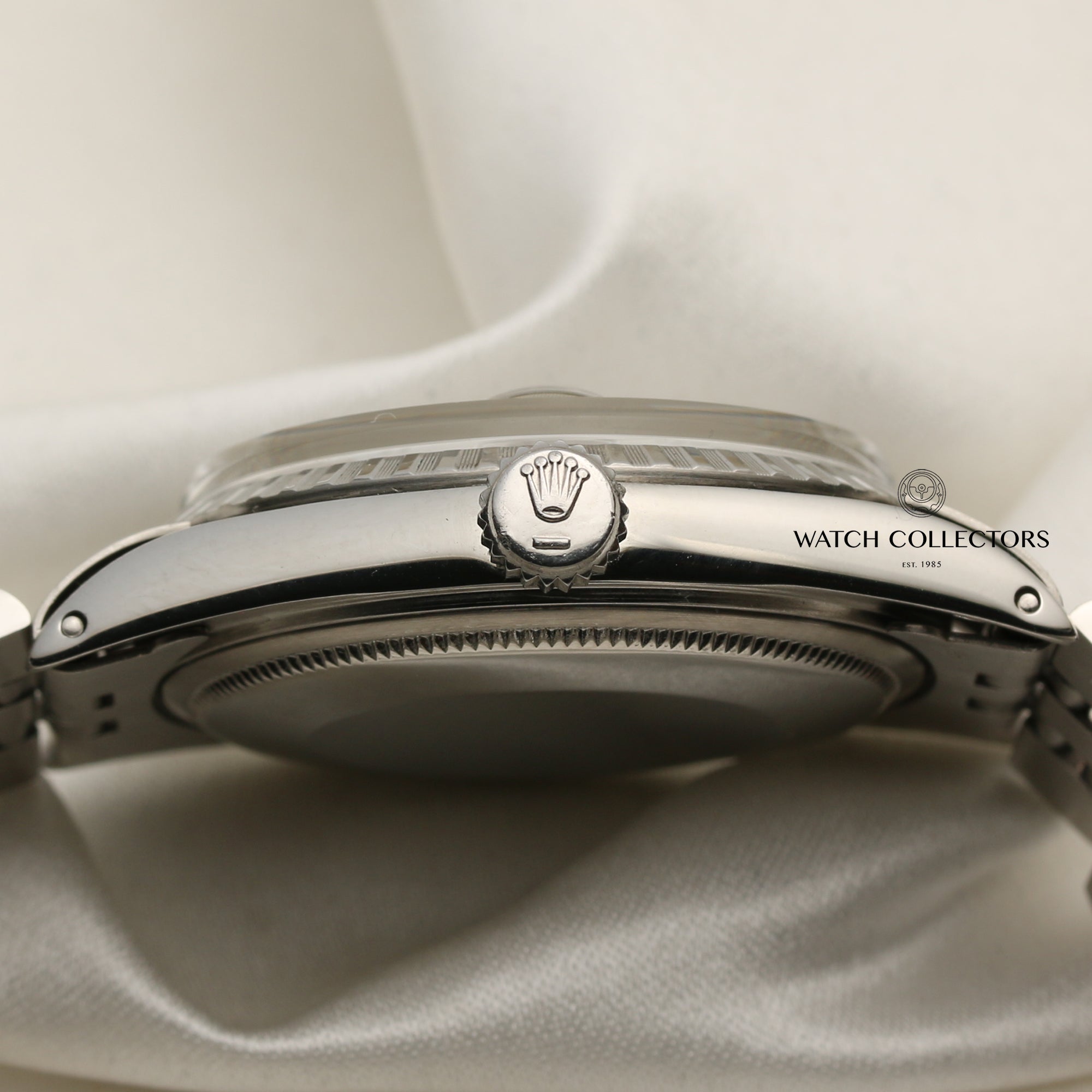 Rolex DateJust White Dial Stainless Steel Second hand Watch Collectors 5