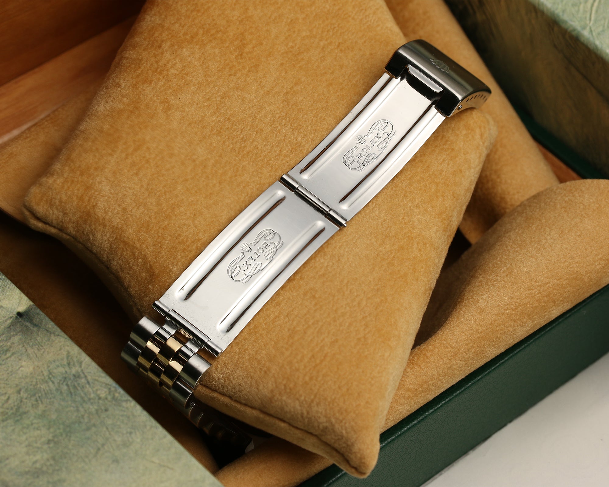 Rolex Datejust Steel & Gold Second Hand Watch Collectors 5