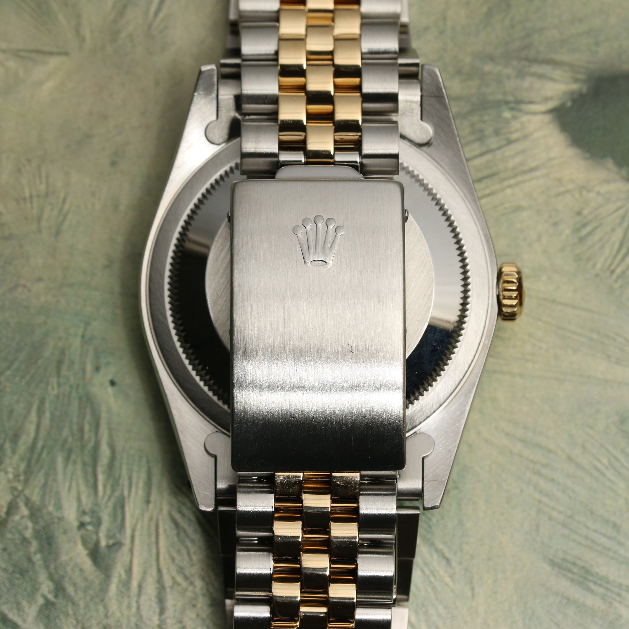 Rolex Datejust Steel & Gold Second Hand Watch Collectors 6