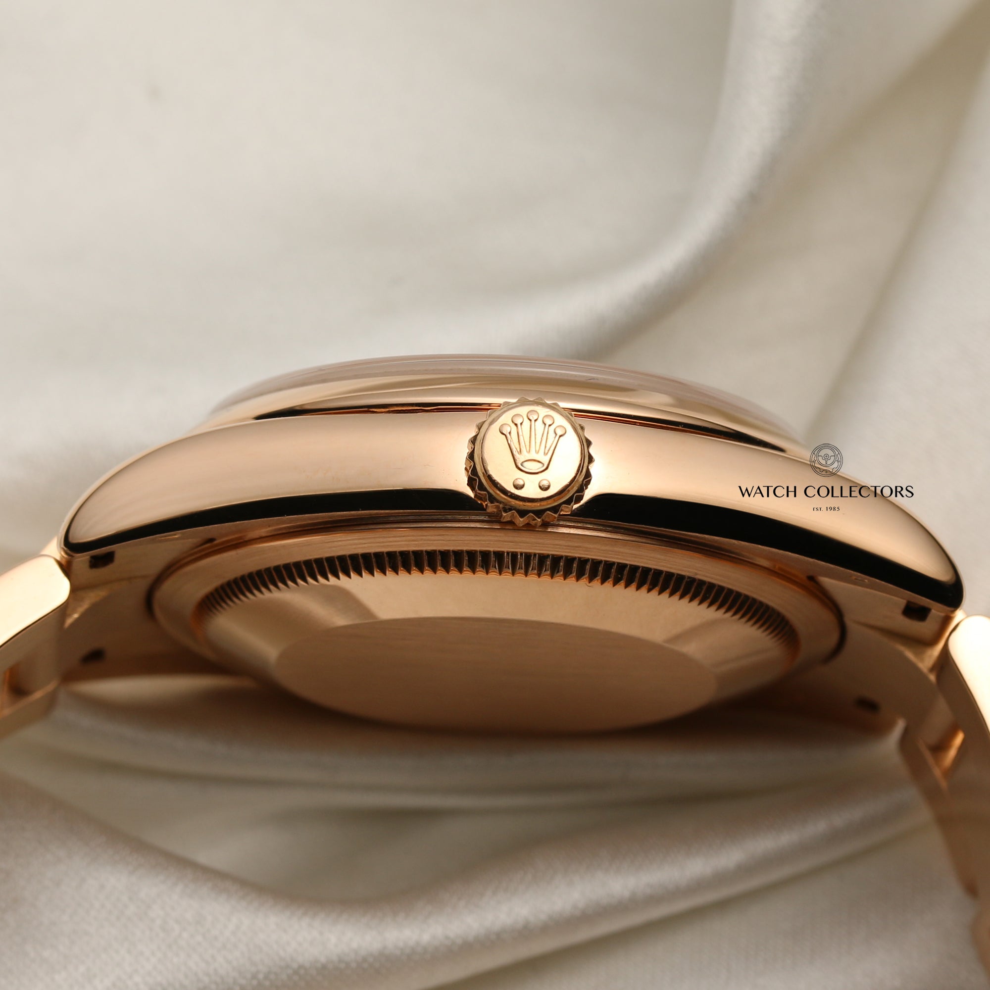 Rolex Day-Date 118205 18K Rose Gold Second Hand Watch Collectors 6