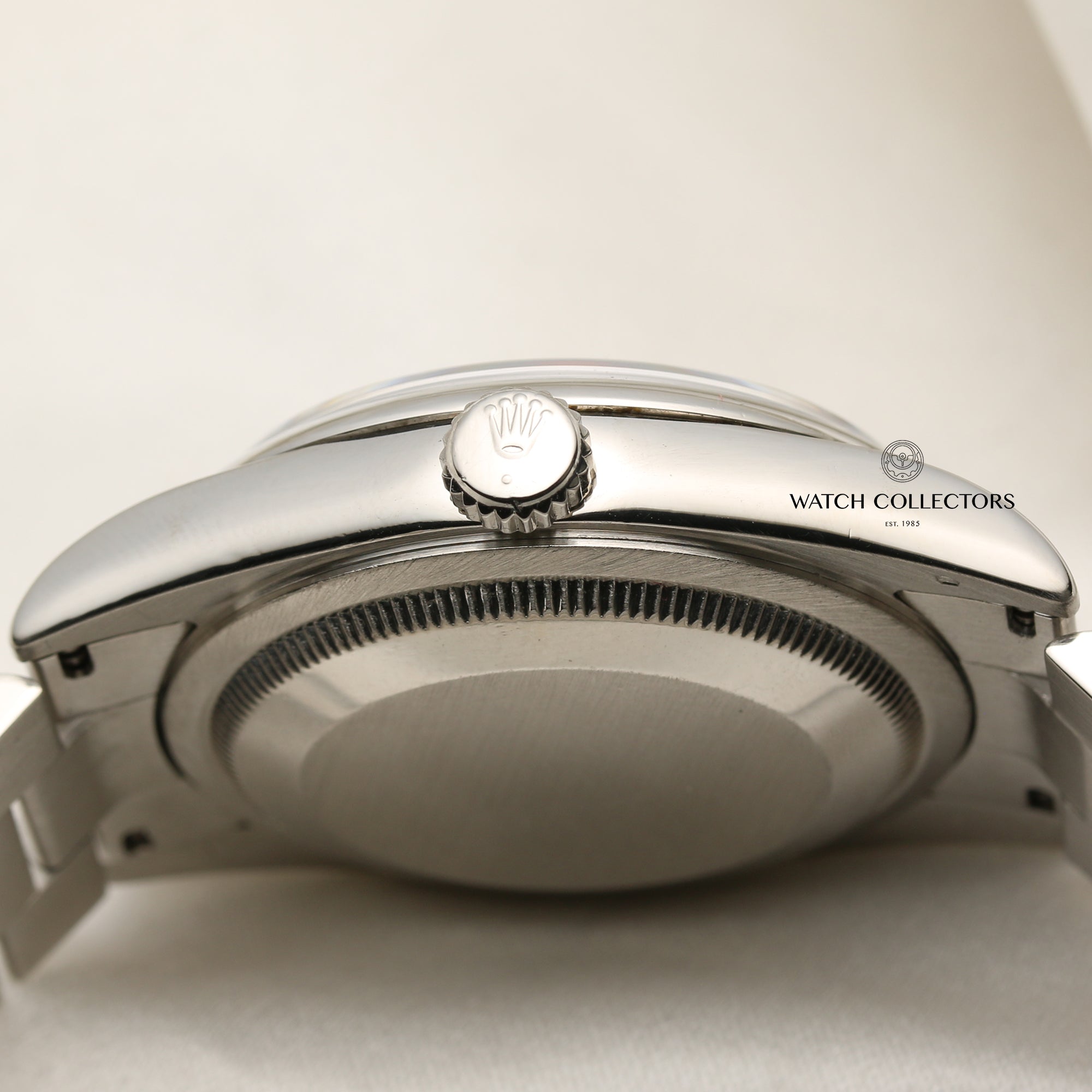 Rolex Day-Date 118206 Platinum Black Diamond Dial Second Hand Watch Collectors 6