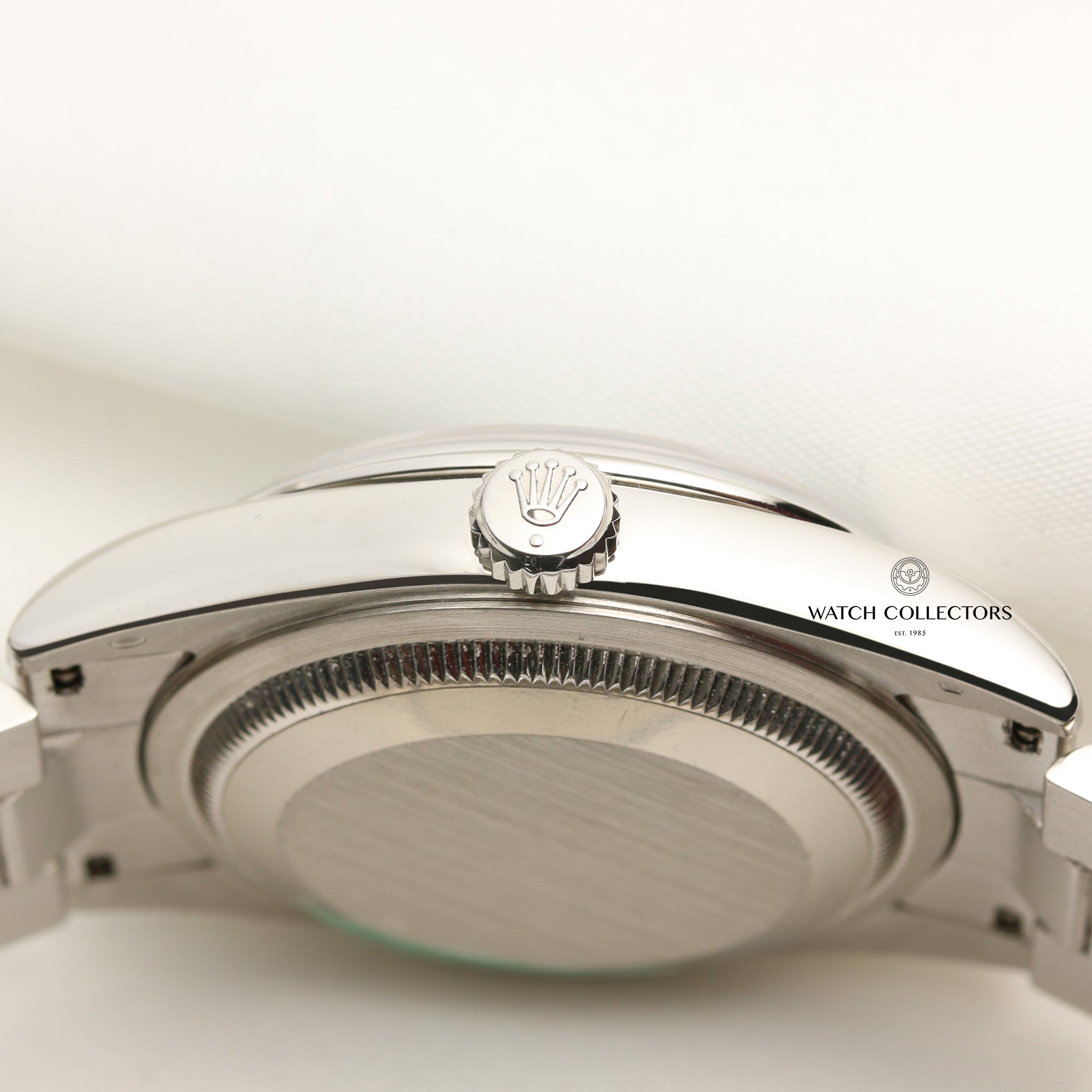 Rolex Day-Date 118206 Platinum Ice Blue Glacier Wave Arabic Numeral Dial Second Hand Watch Collectors 5