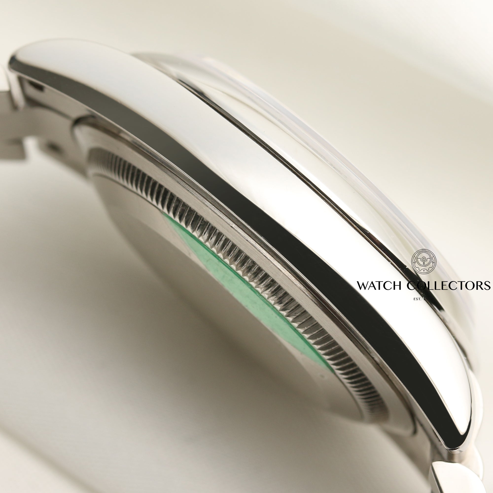 Rolex Day-Date 118206 Platinum Ice Blue Glacier Wave Arabic Numeral Dial Second Hand Watch Collectors 6