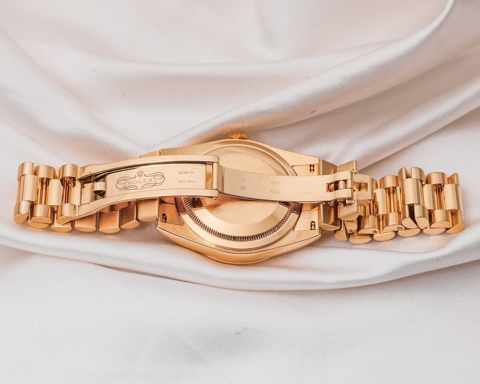 Rolex Day-Date 118238 18K Yellow Gold Green Dial Second Hand Watch Collectors 6