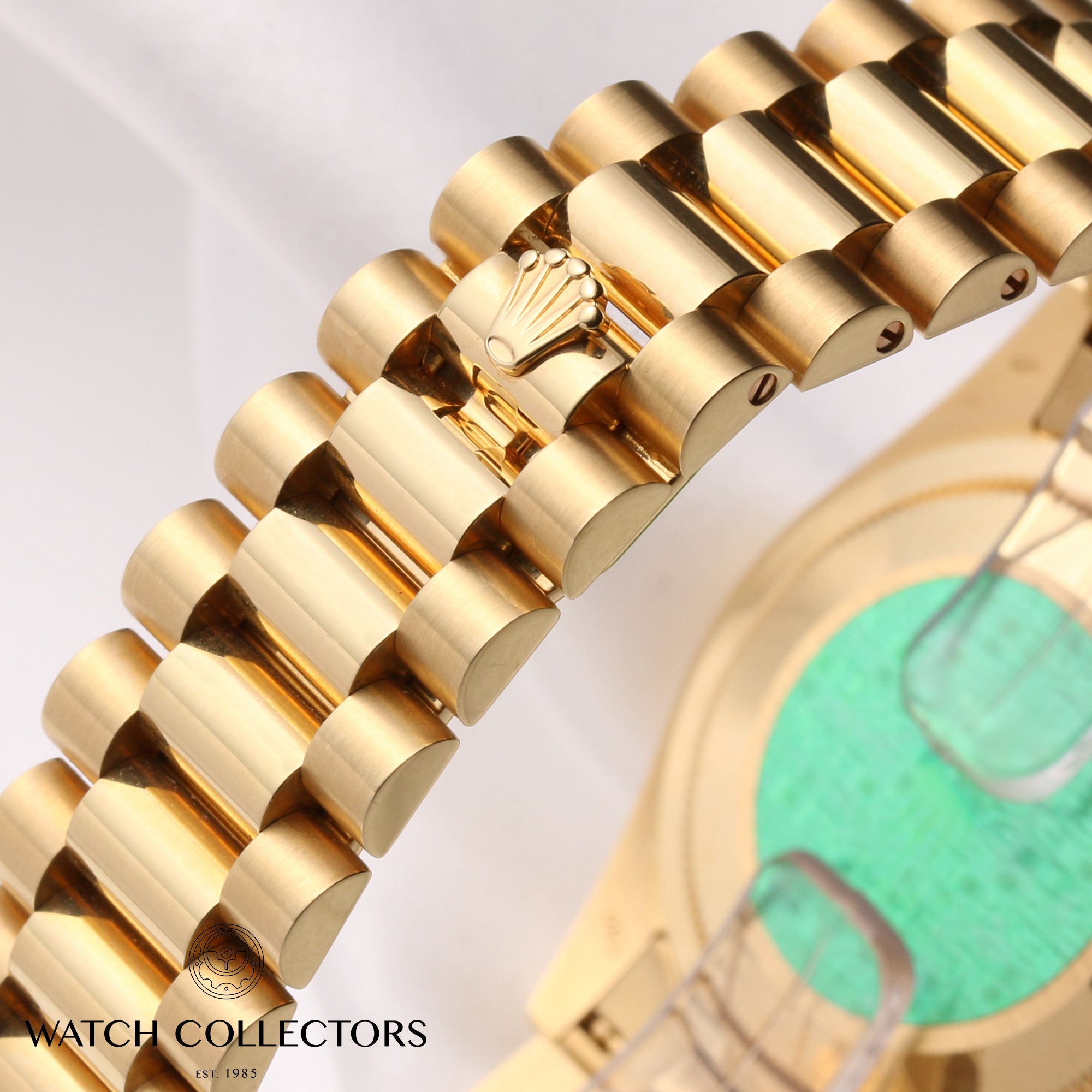 Rolex-Day-Date-118238-18K-Yellow-Gold-Second-Hand-Watch-Collectors-6