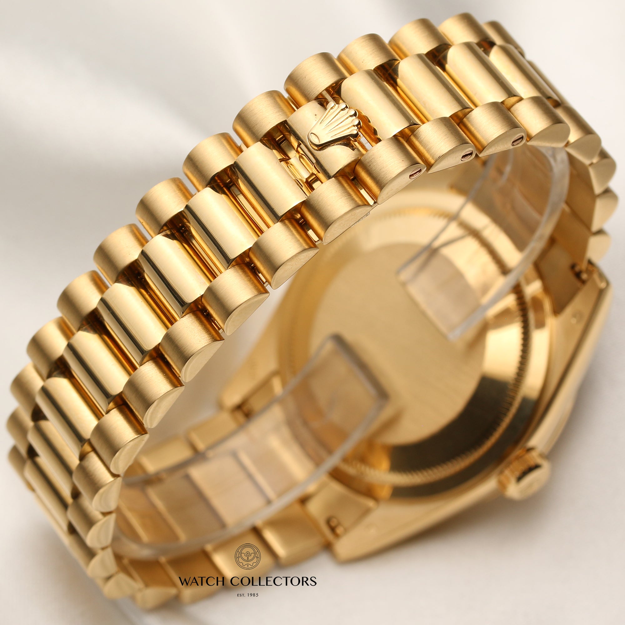 Rolex Day-Date 118238 18K Yellow Gold Second Hand Watch Collectors 6