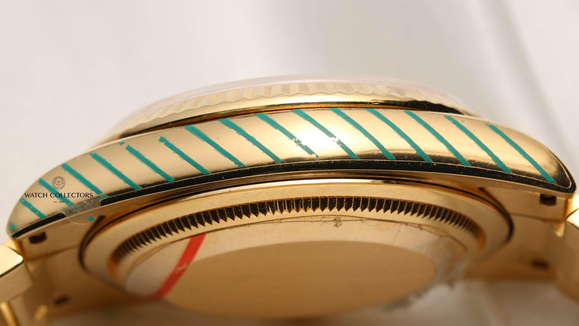 Rolex Day-Date 118238 18K Yellow Gold Second Hand Watch Collectors 7