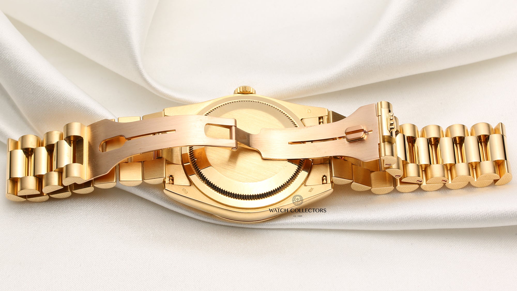 Rolex Day-Date 118238 18K Yellow Gold Second Hand Watch Collectors 7