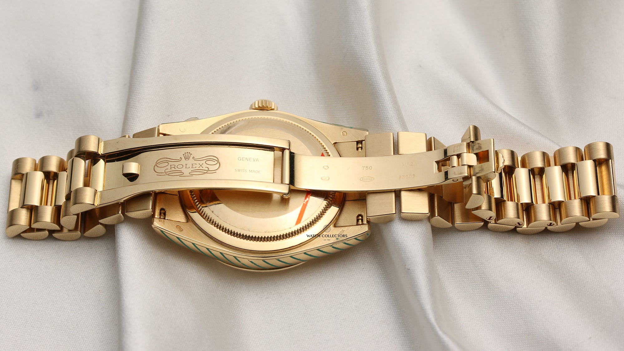 Rolex Day-Date 118238 18K Yellow Gold Second Hand Watch Collectors 9