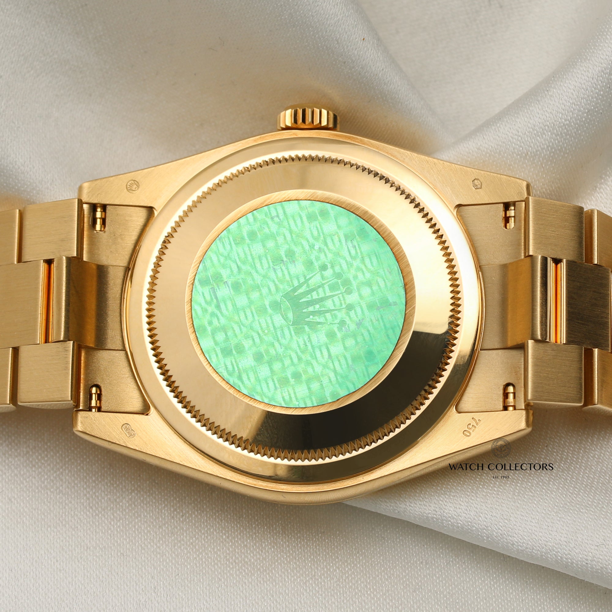 Rolex Day-Date 118238 18K Yellow Gold Second Hand Watch Collectors 9