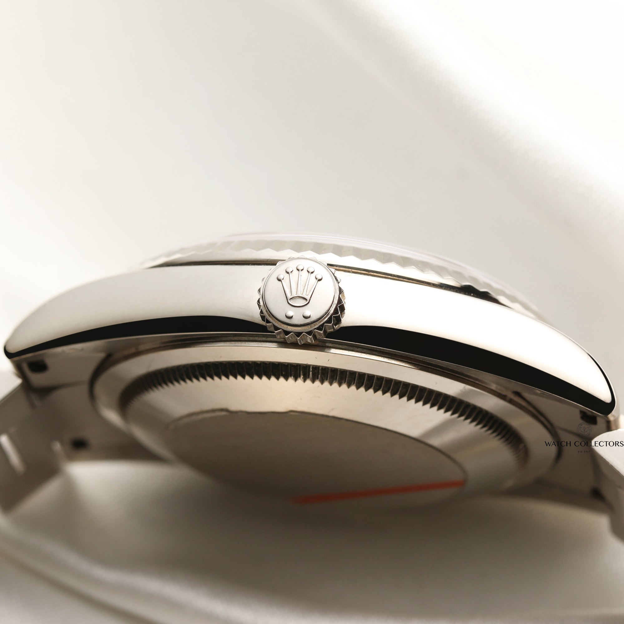 Rolex Day-Date 118239 18K White Gold Black Diamond Dial Second Hand Watch Collectors 5