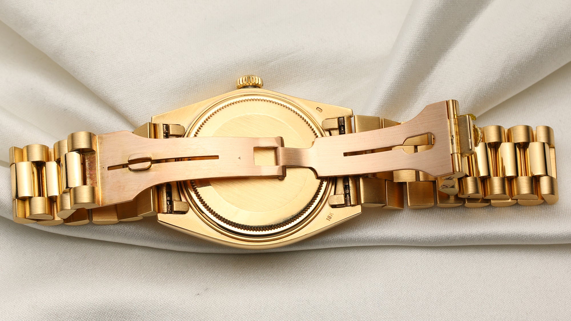 Rolex Day-Date 1803 Caramel Dial 18K Yellow Gold Second Hand Watch Collectors 8