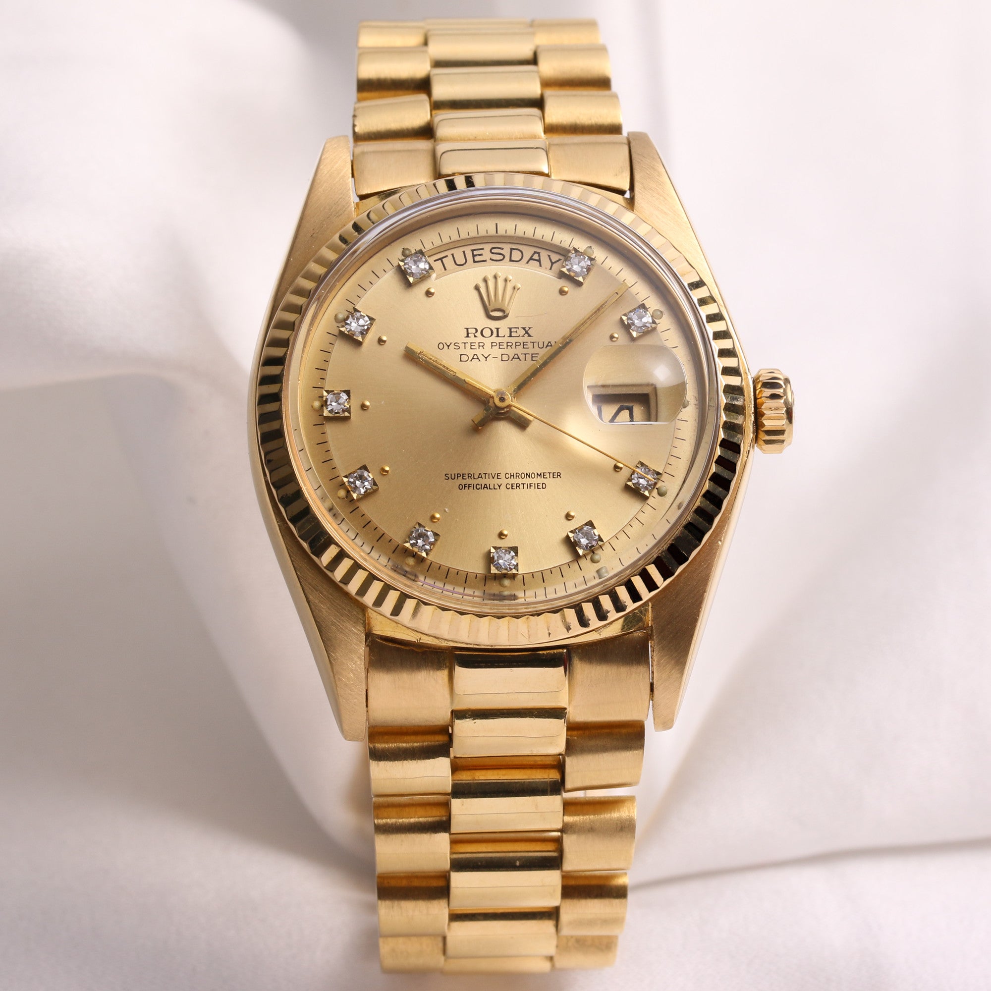 Rolex Day-Date 1803 Diamond 18K Yellow Gold - Main Image