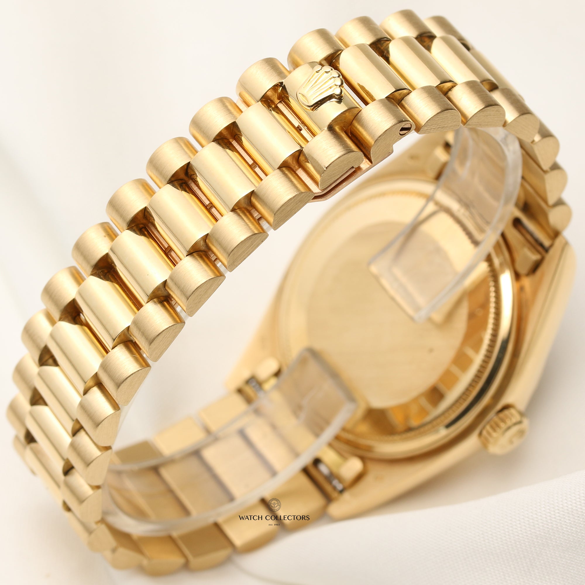 Rolex Day-Date 18038 18K Yellow Gold Second Hand Watch Collectors 5