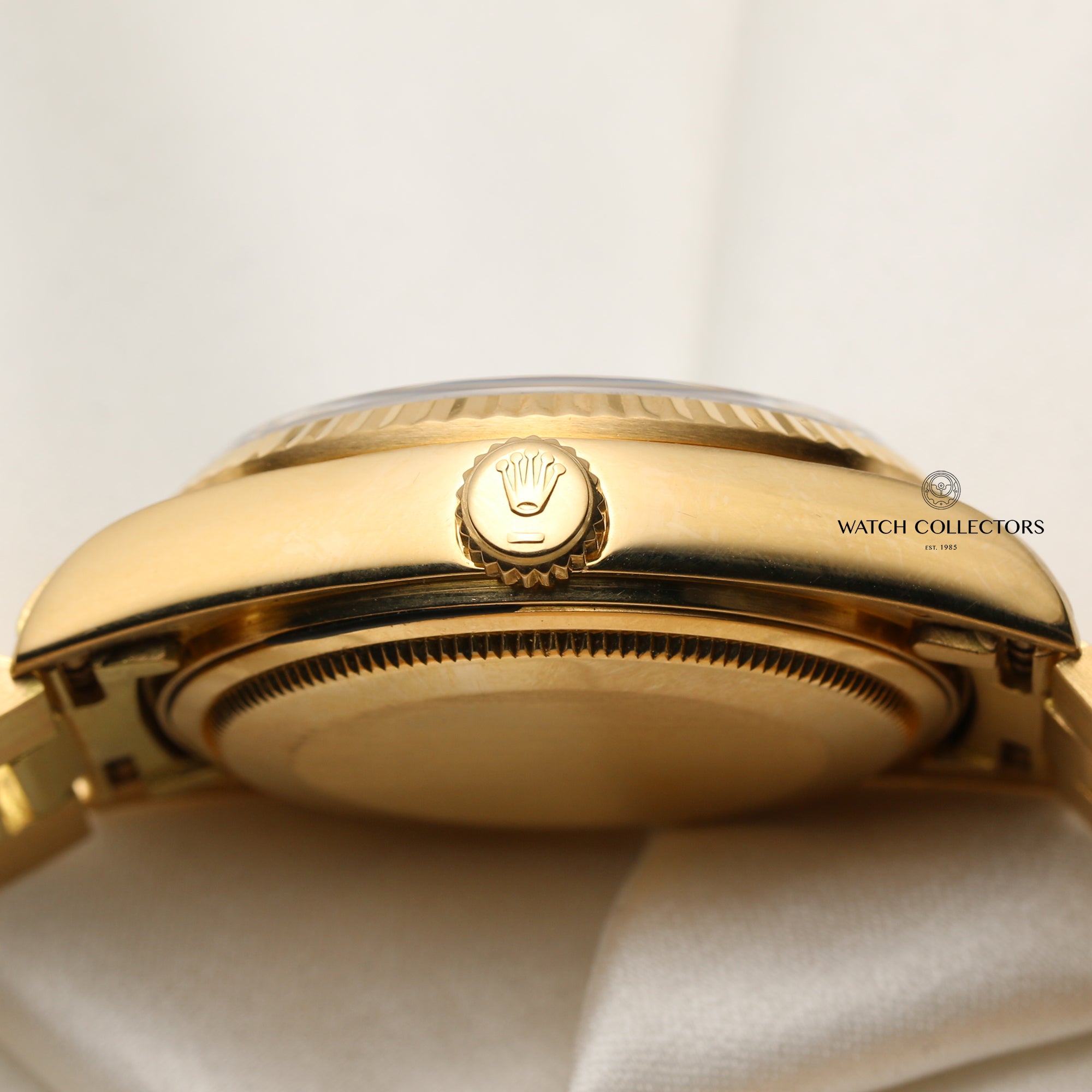 Rolex Day-Date 18038 18K Yellow Gold Second Hand Watch Collectors 6