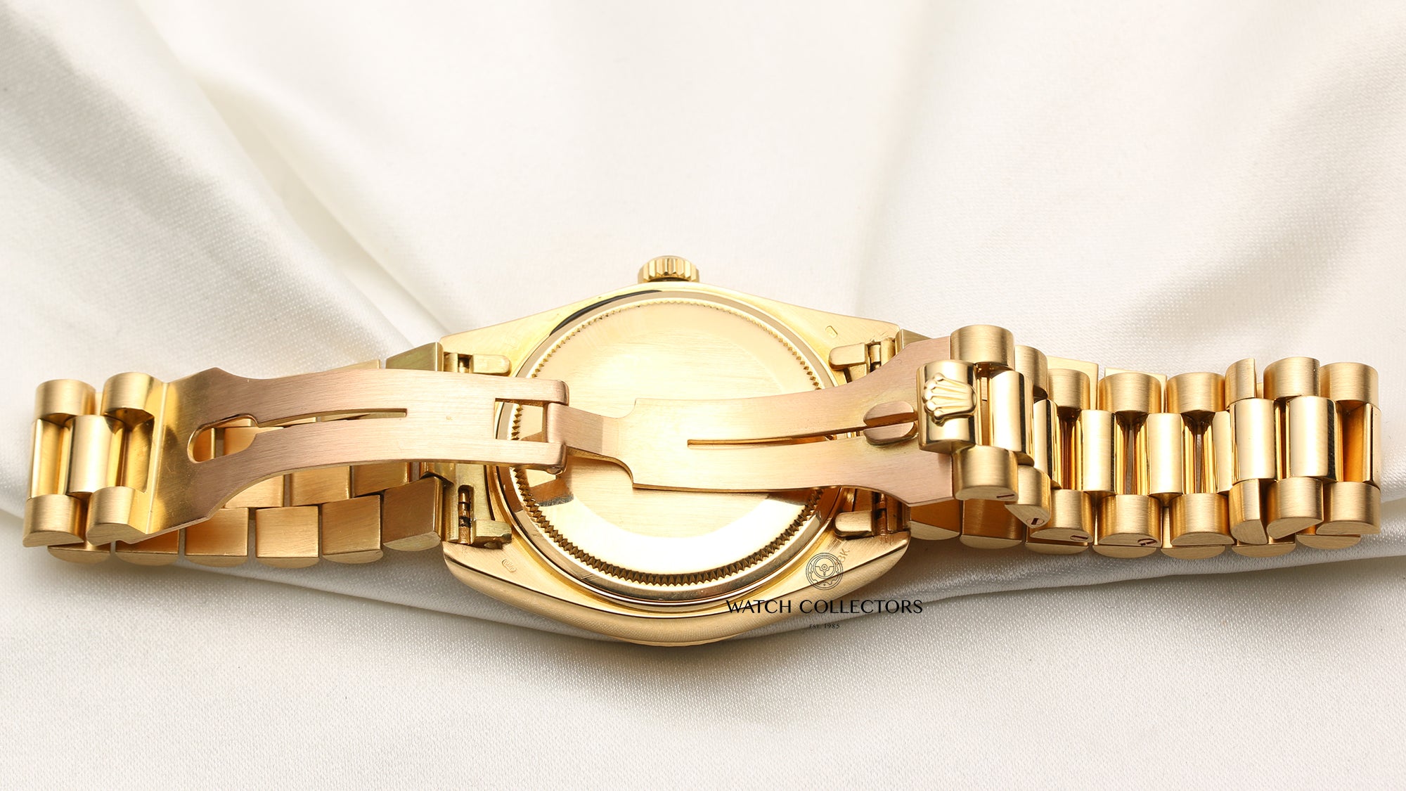 Rolex Day-Date 18038 18K Yellow Gold Second Hand Watch Collectors 8