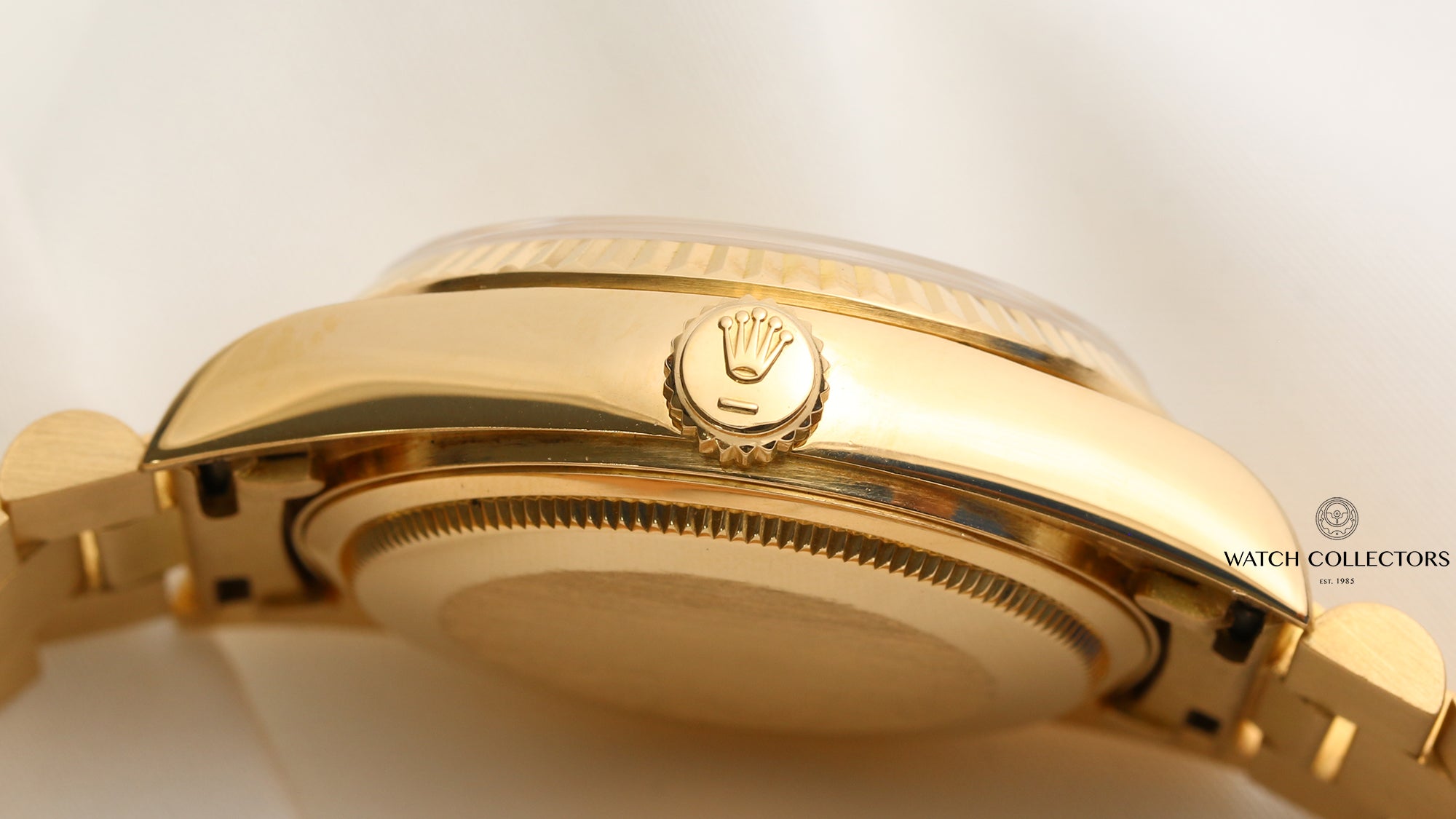 Rolex Day-Date 18238 18K Yellow Gold Second Hand Watch Collectors 5