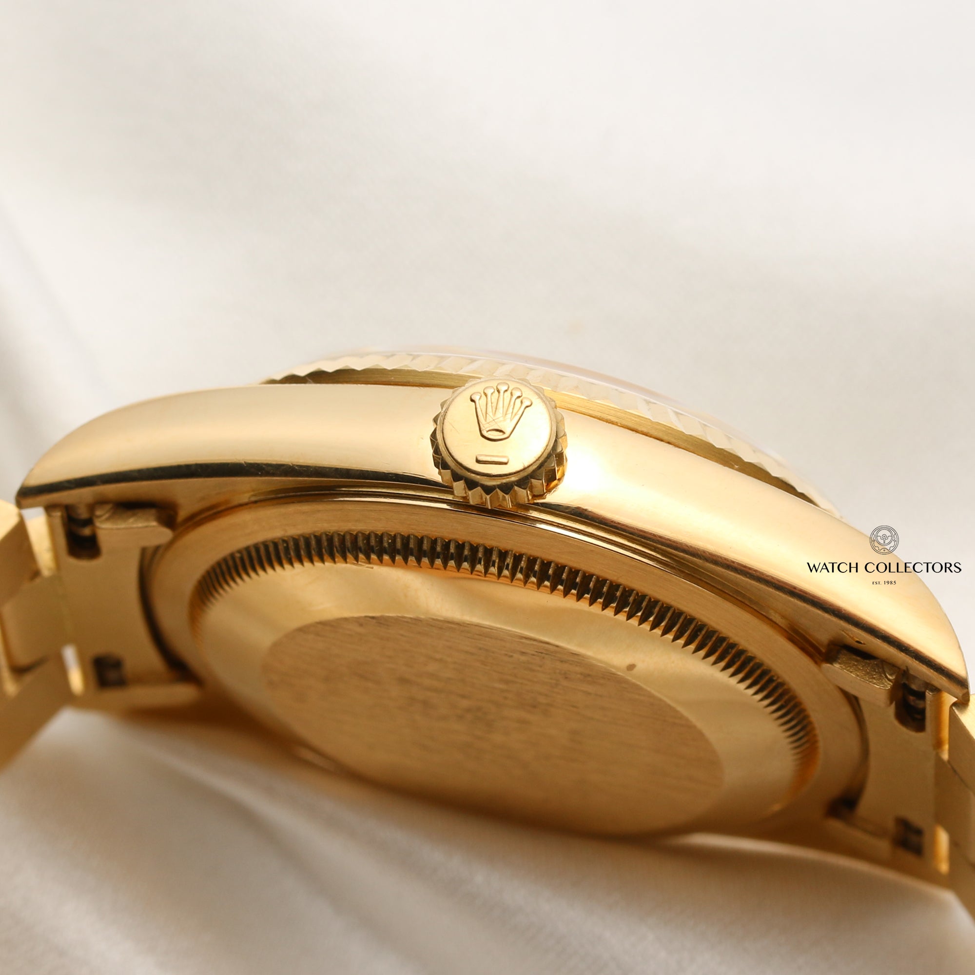 Rolex Day-Date 18238 18K Yellow Gold Second Hand Watch Collectors 6