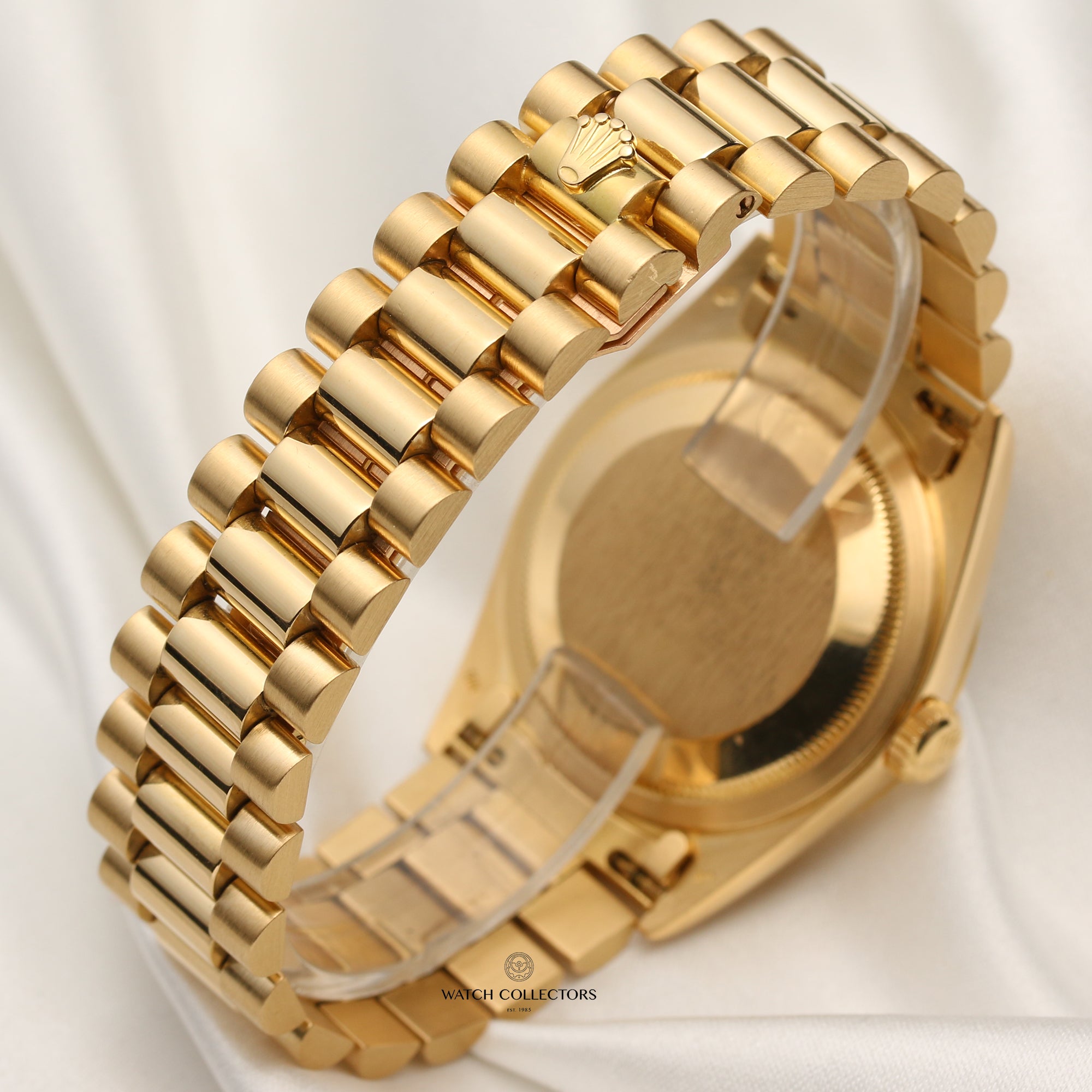 Rolex Day-Date 18238 18K Yellow Gold Second Hand Watch Collectors 7