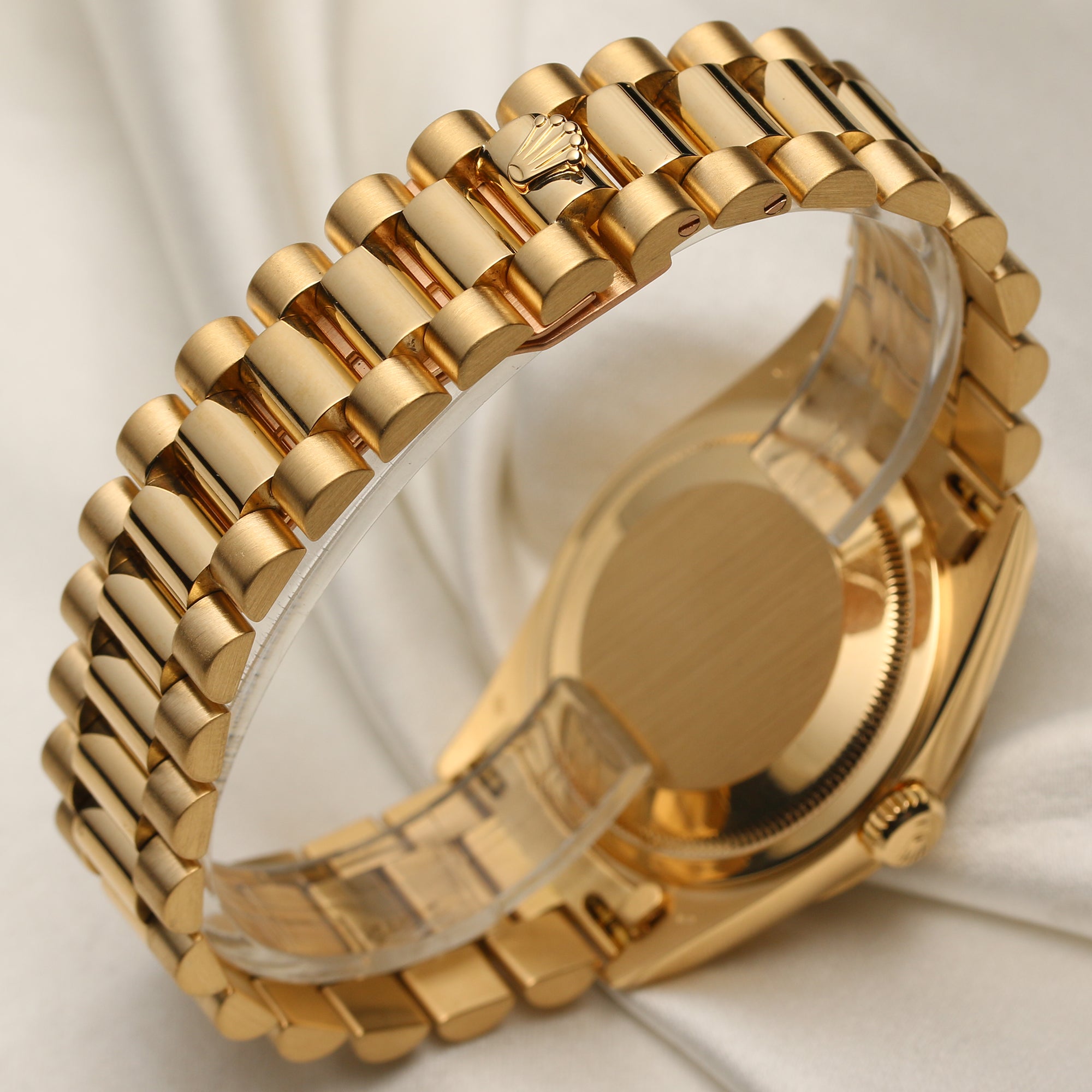 Rolex Day-Date 18238 18K Yellow Gold Second Hand Watch Collectors 7