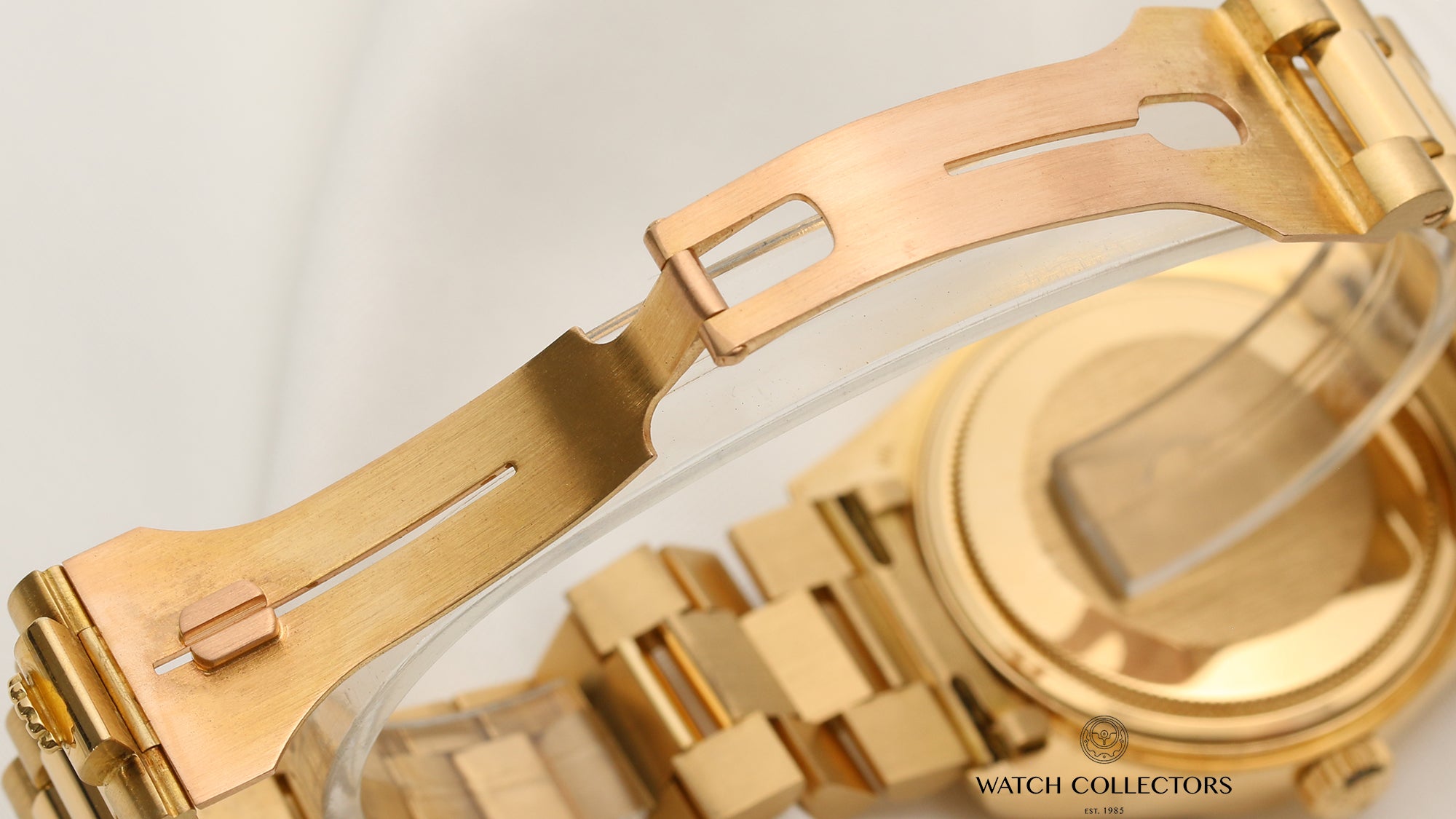 Rolex Day-Date 18238 18K Yellow Gold Second Hand Watch Collectors 8