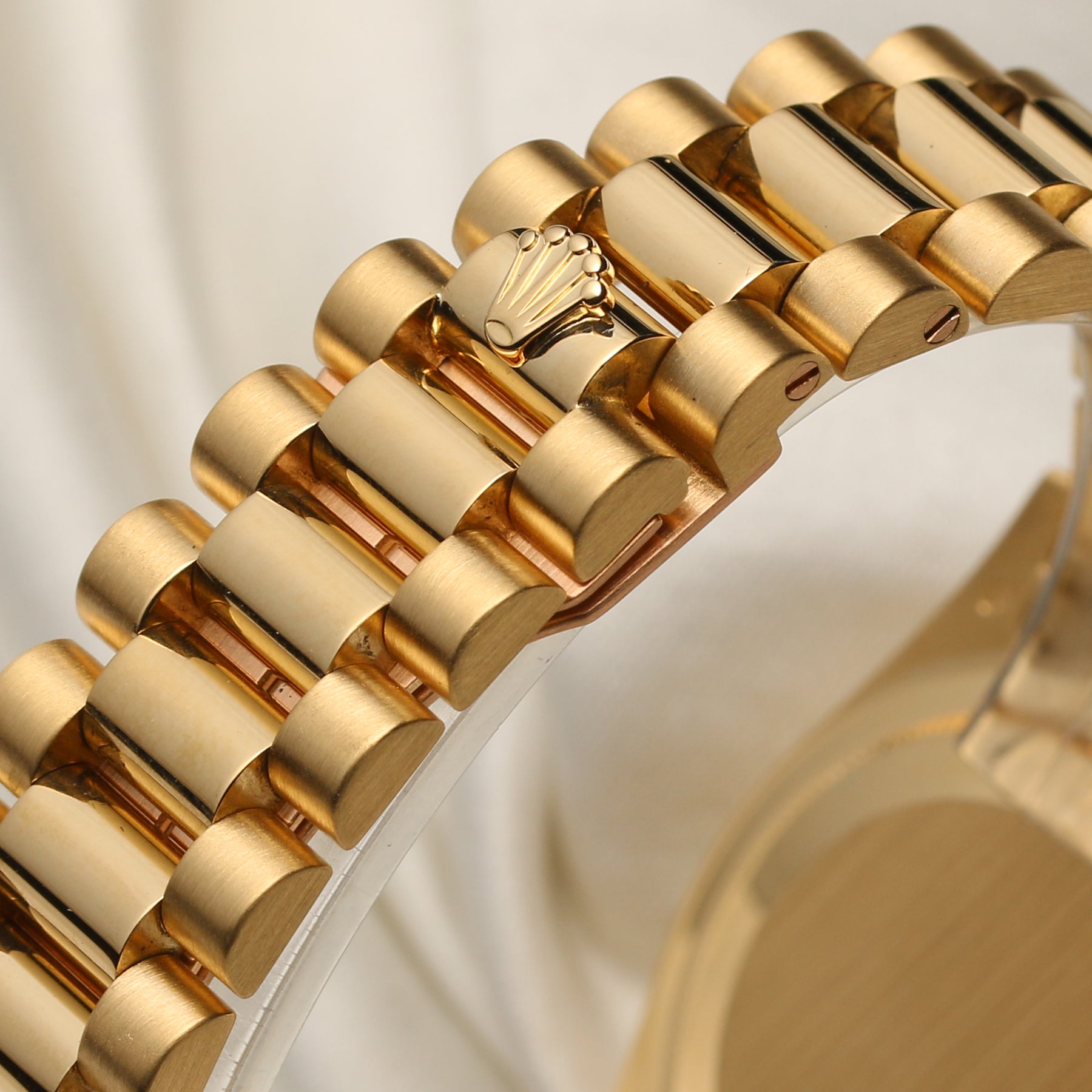 Rolex Day-Date 18238 18K Yellow Gold Second Hand Watch Collectors 9