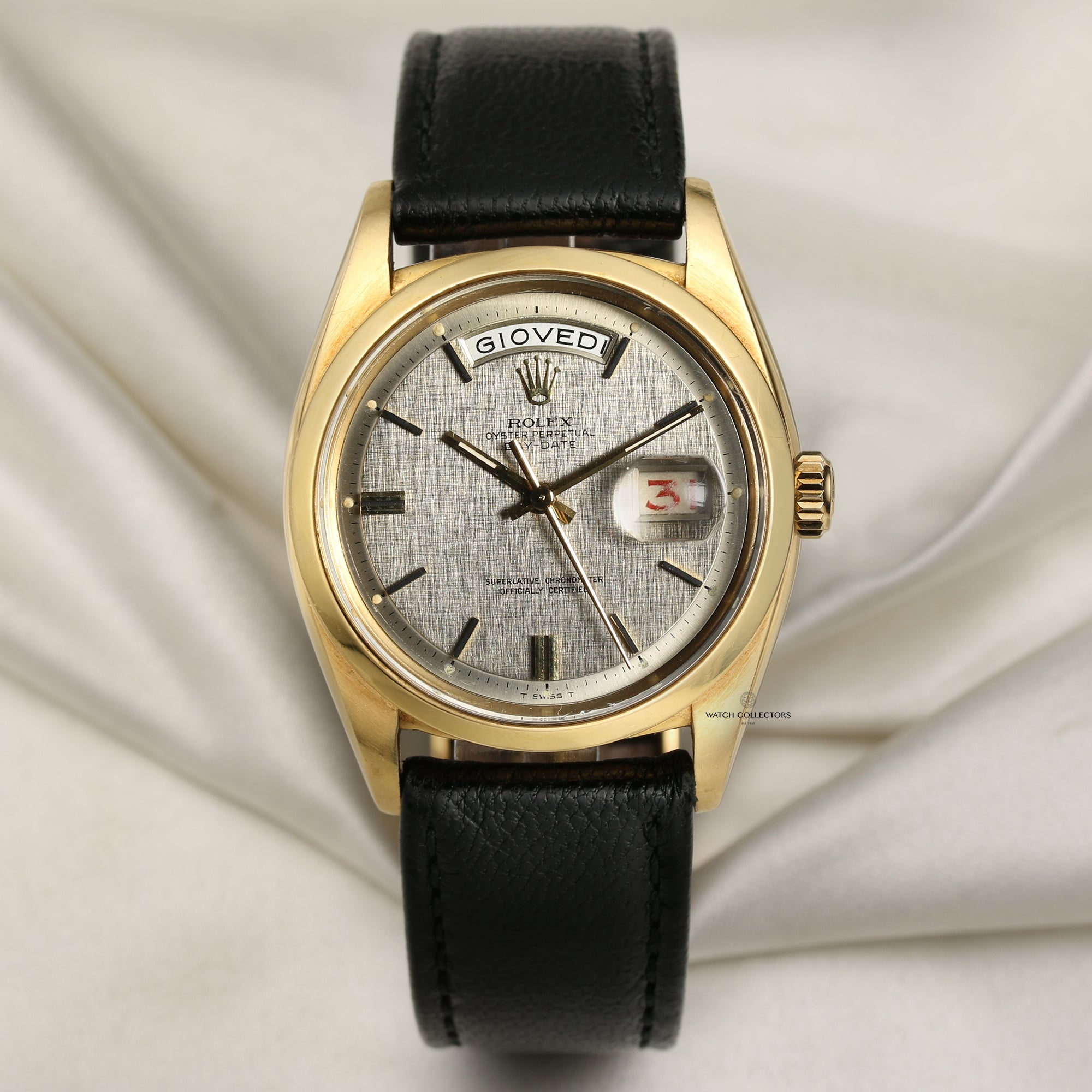 Rolex Day-Date 18K Yellow Gold Second Hand Watch Collectors 1