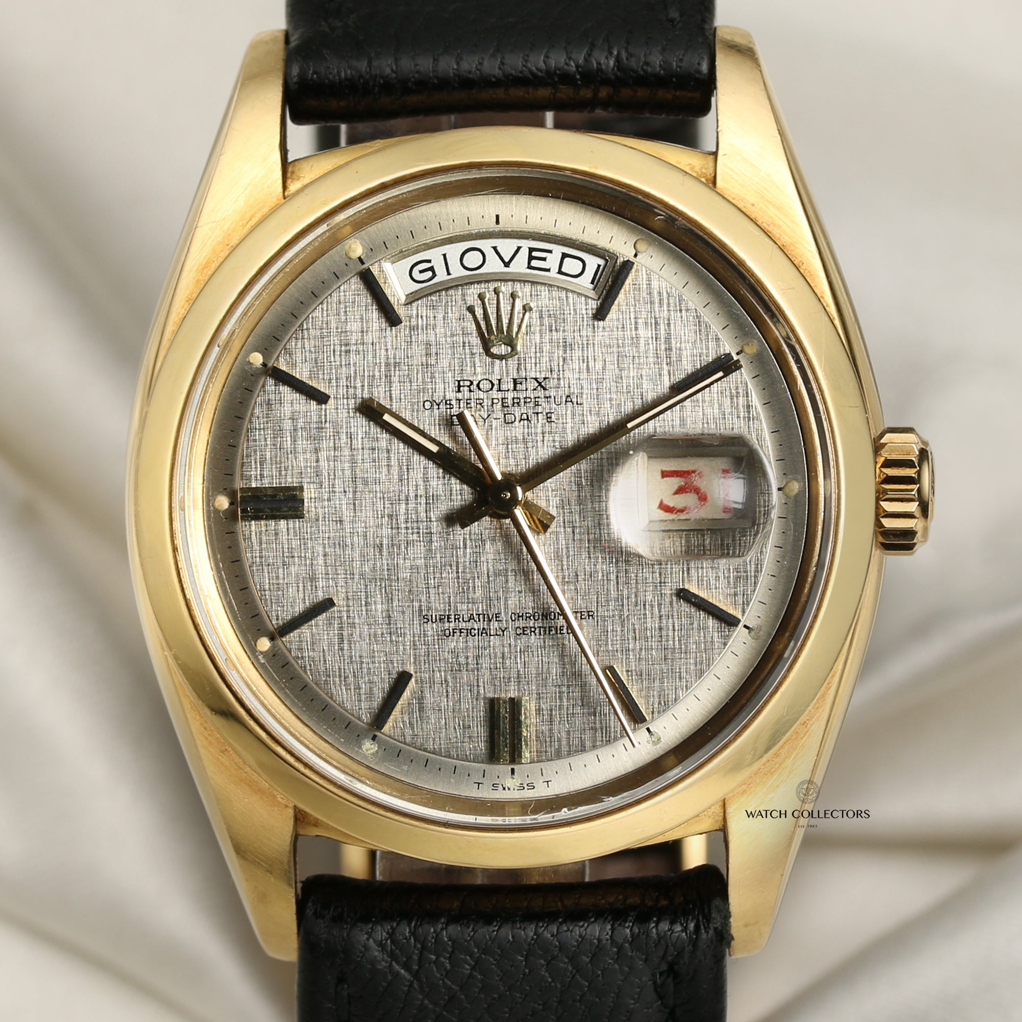 Rolex Day-Date 18K Yellow Gold Second Hand Watch Collectors 2