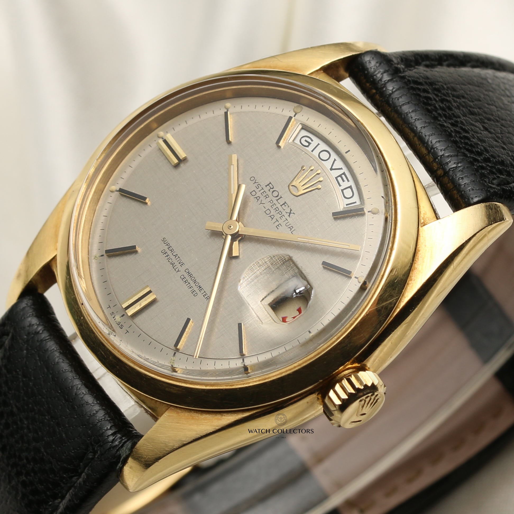 Rolex Day-Date 18K Yellow Gold Second Hand Watch Collectors 4