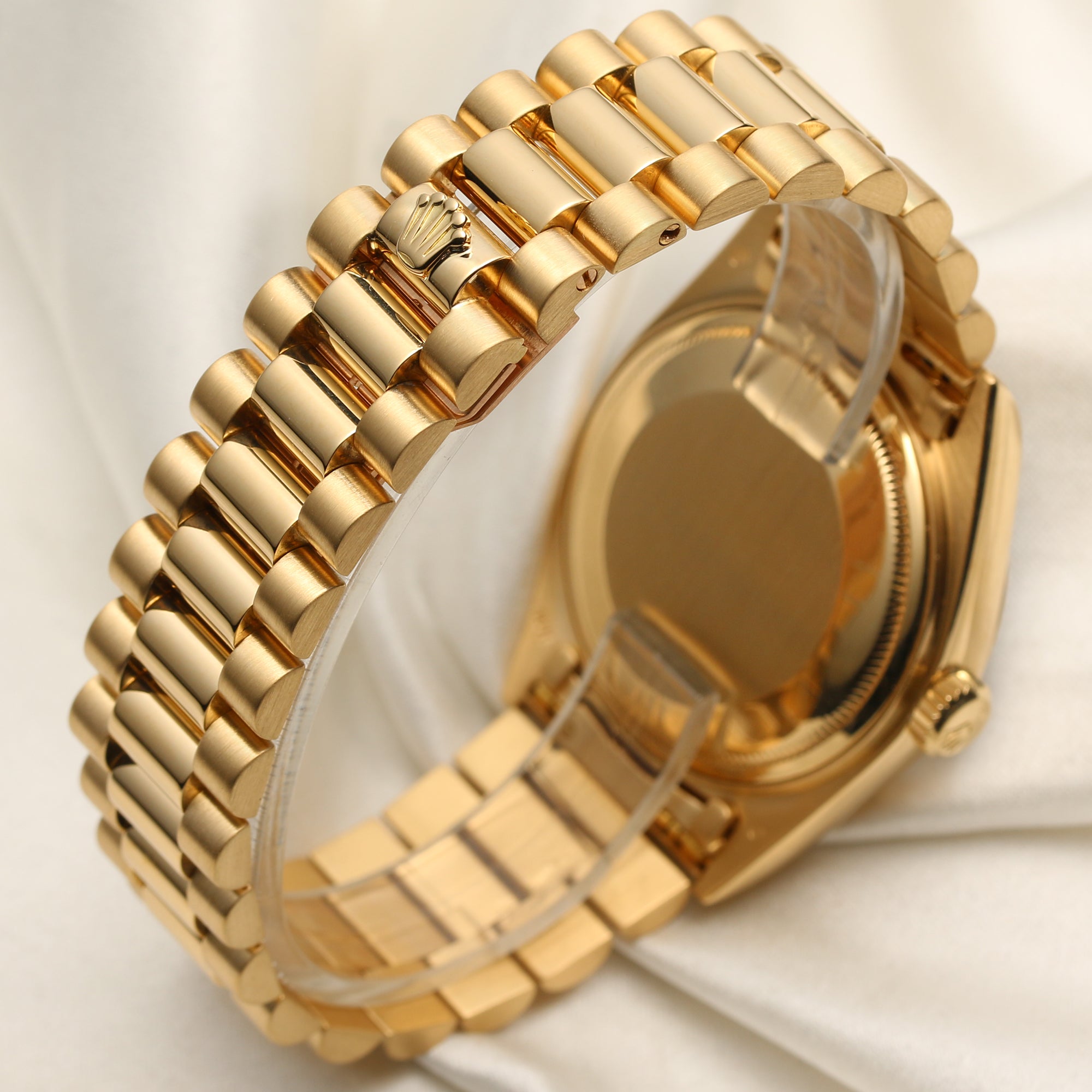 Rolex Day-Date 18K Yellow Gold Second Hand Watch Collectors 6