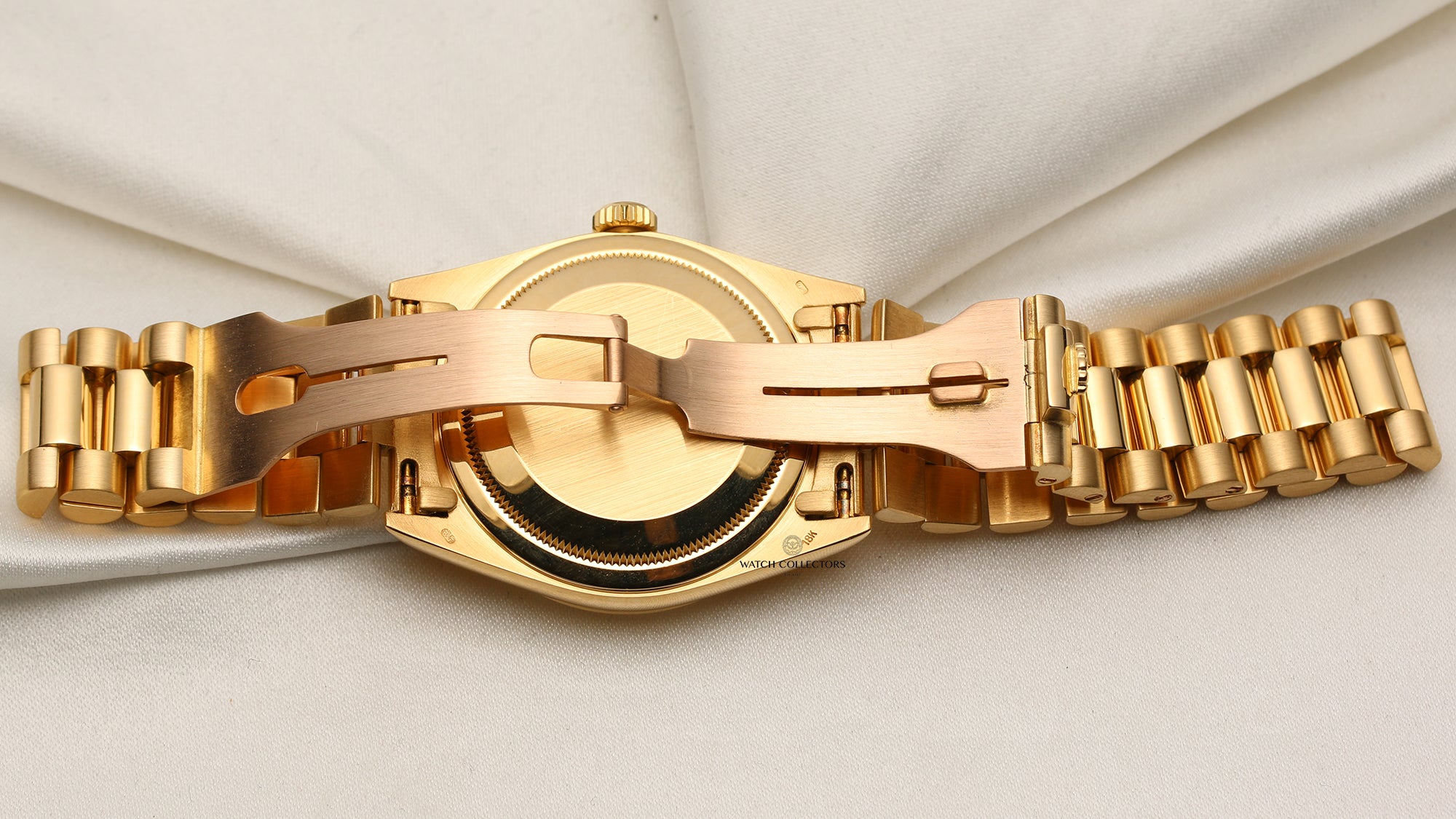 Rolex Day-Date 18K Yellow Gold Second Hand Watch Collectors 8