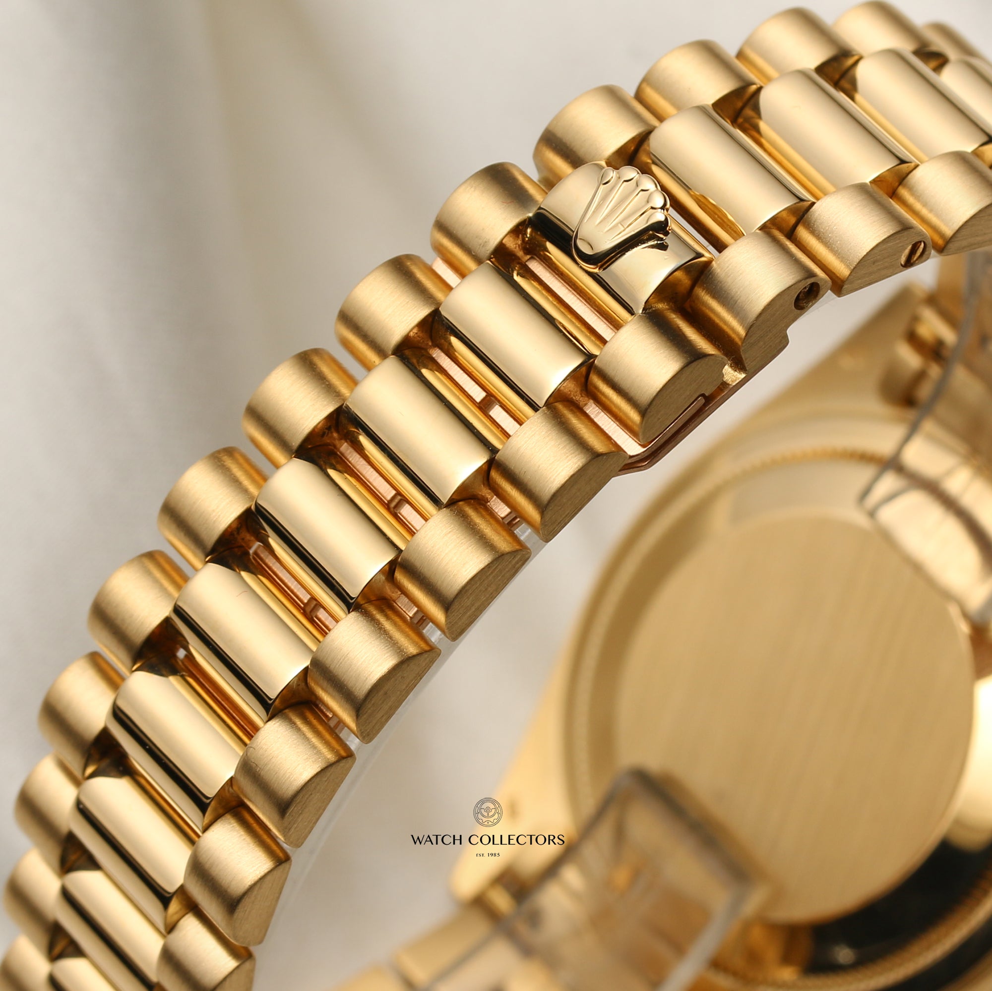 Rolex Day-Date 18K Yellow Gold Second Hand Watch Collectors 9