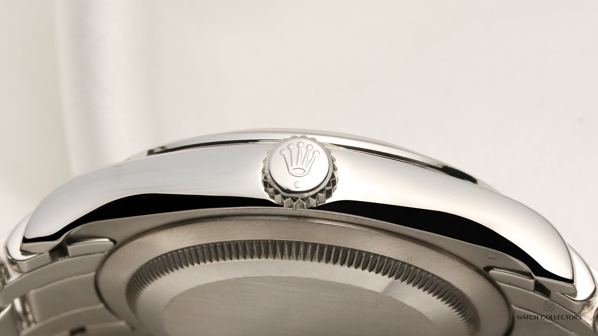 Rolex Day-Date Masterpiece Pearlmaster 18946 Platinum Diamond Dial Second Hand Watch Collectors 8