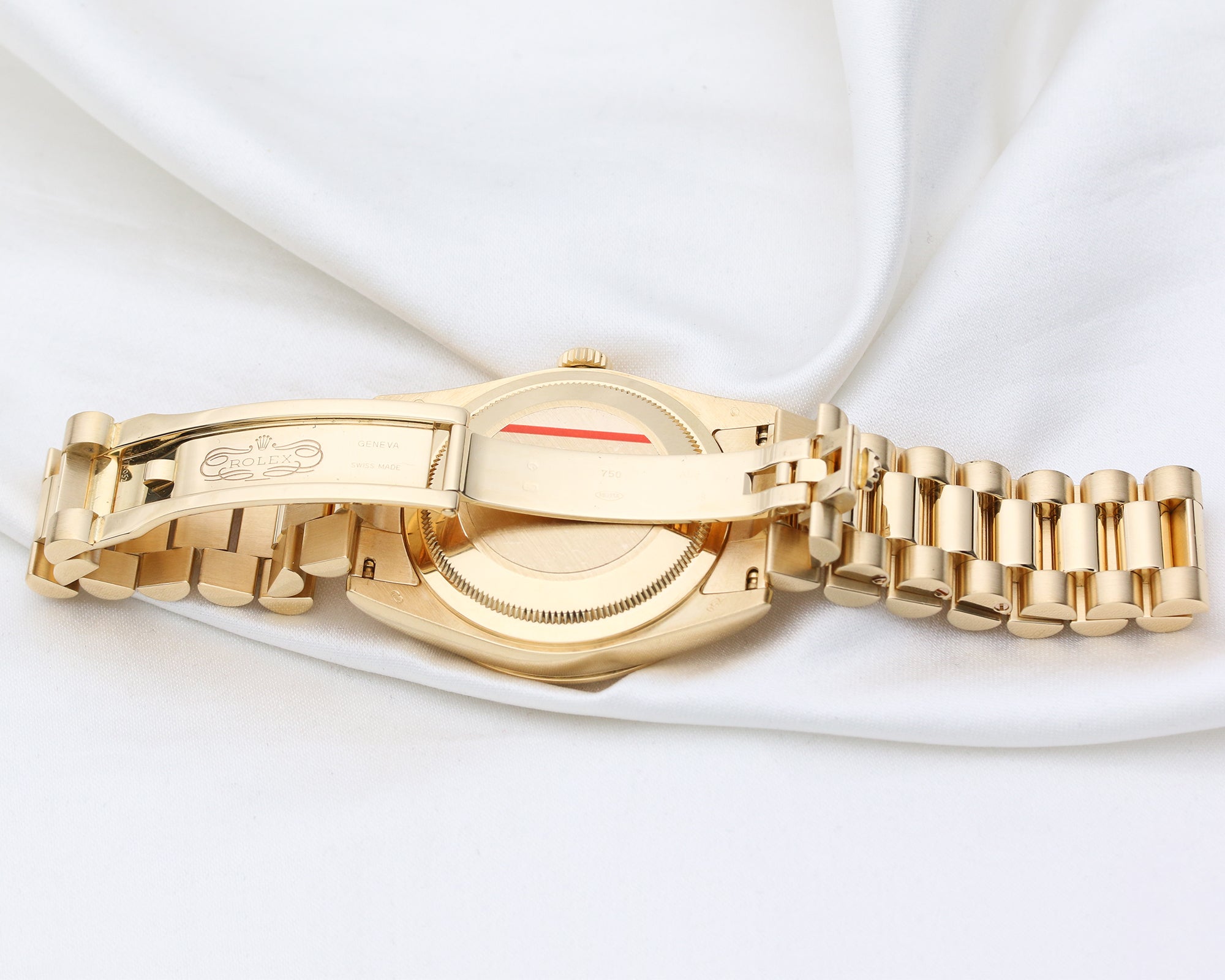 Rolex Day-date 18K Yellow Gold Second Hand Watch Collectors 6