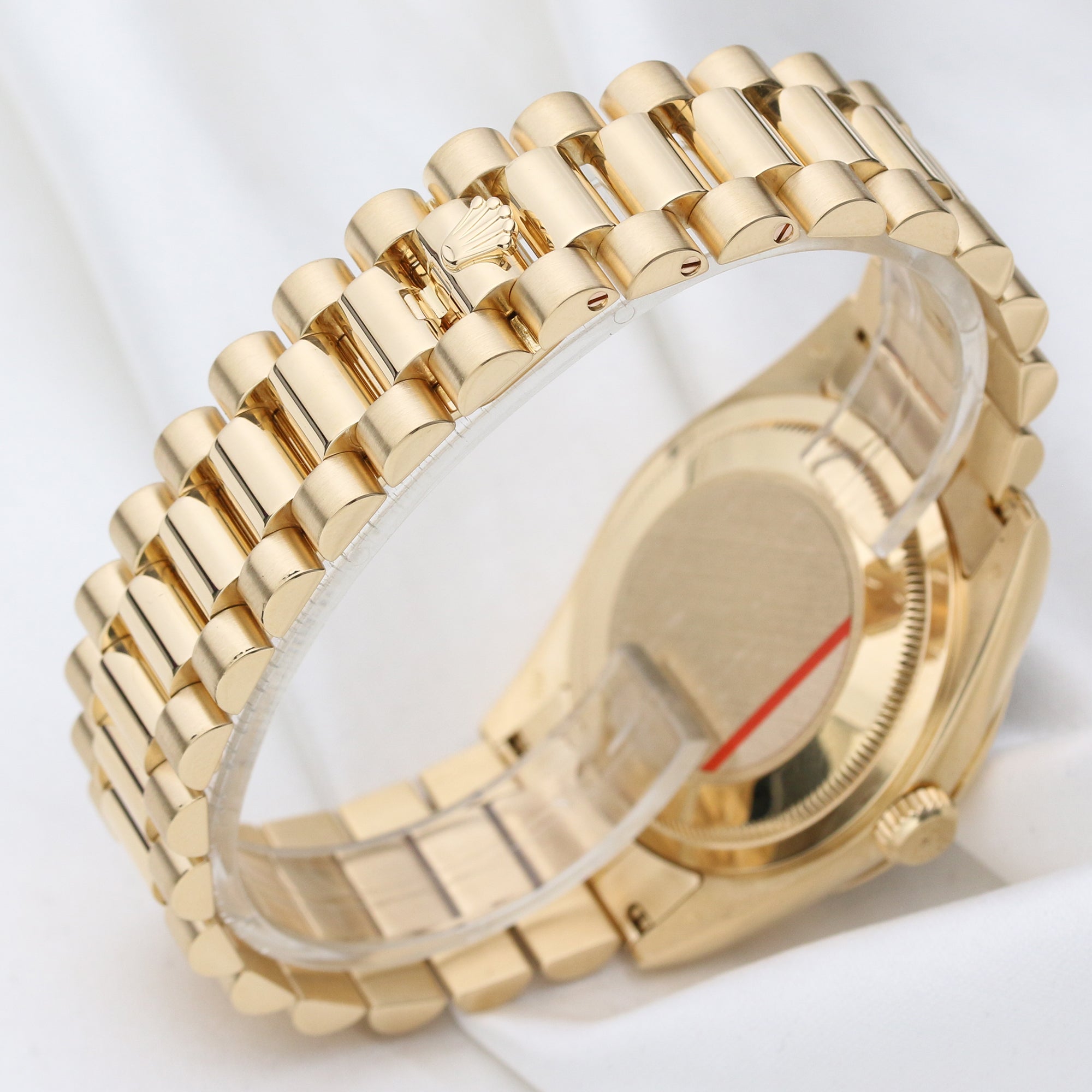 Rolex Day-date 18K Yellow Gold Second Hand Watch Collectors 7