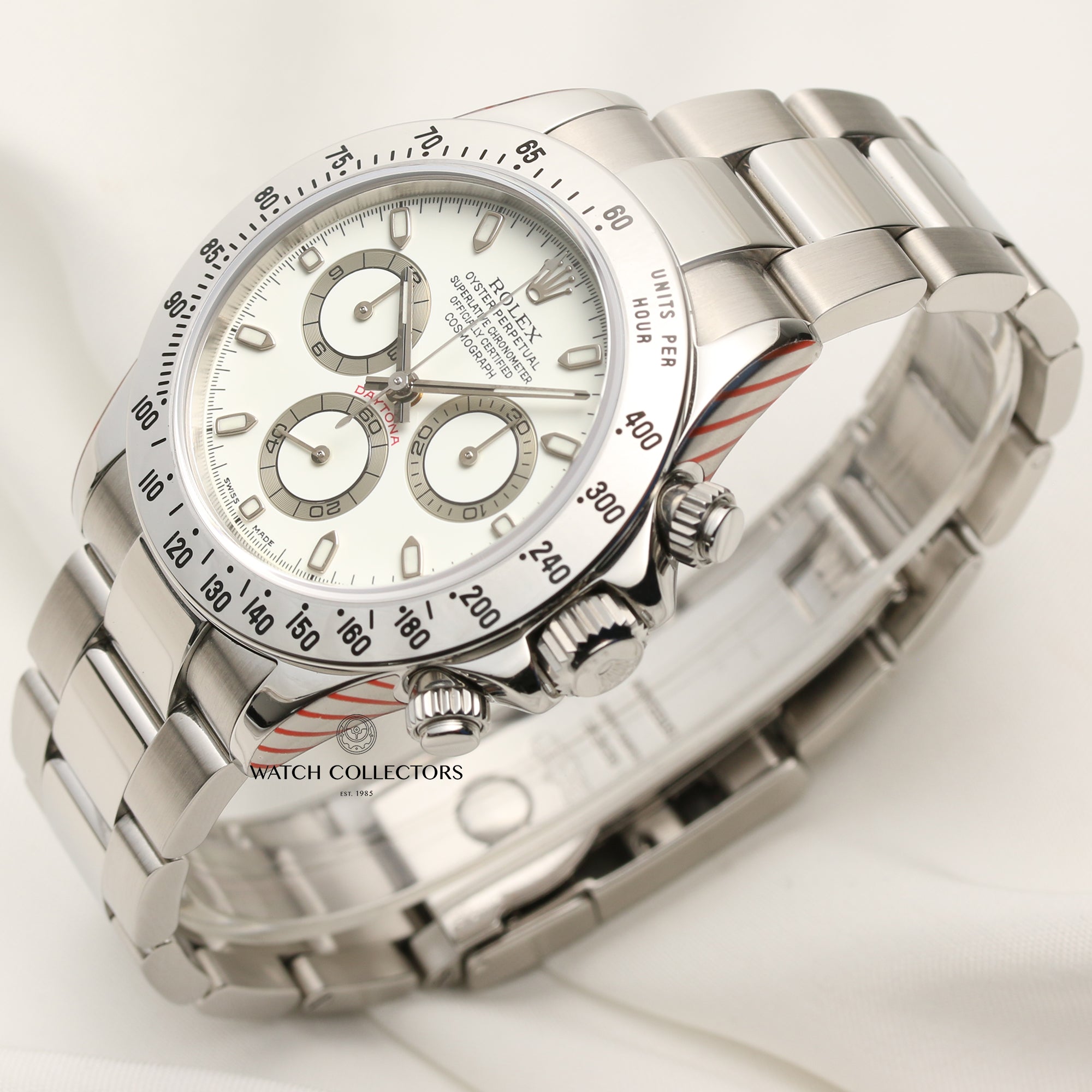 Rolex Daytona 11520 Stainless Steel Second Hand Watch Collectors 3