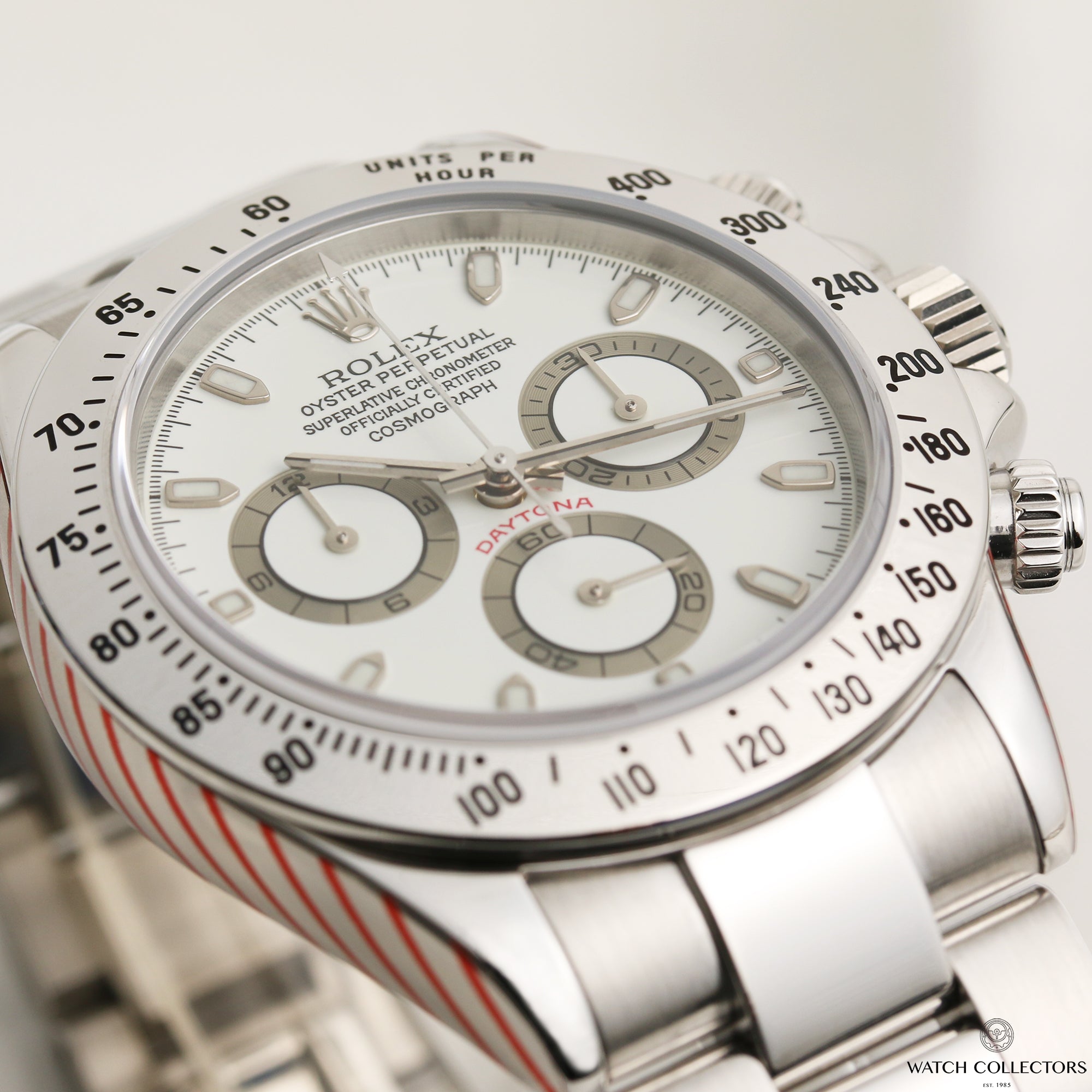Rolex Daytona 11520 Stainless Steel Second Hand Watch Collectors 4