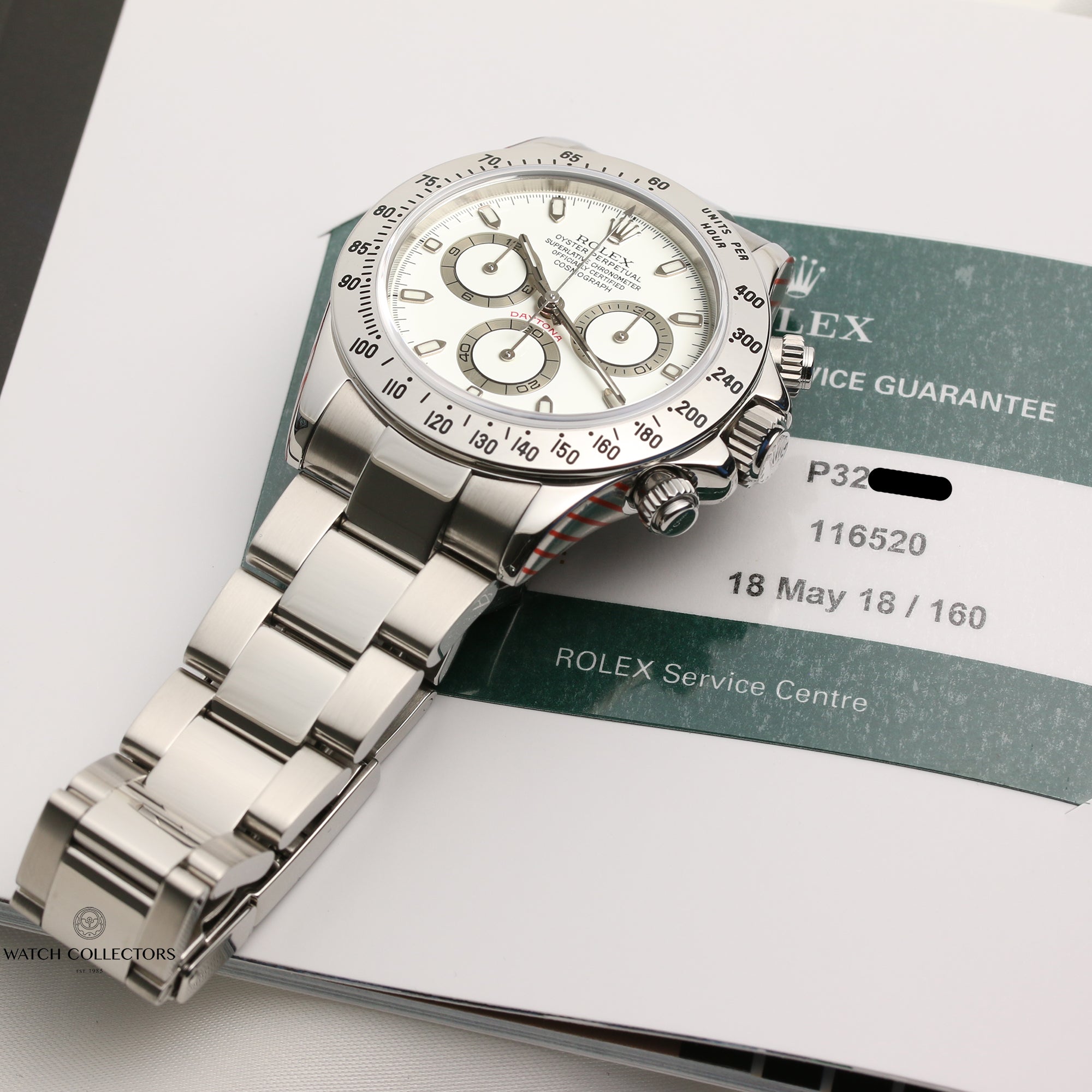 Rolex Daytona 11520 Stainless Steel Second Hand Watch Collectors 9