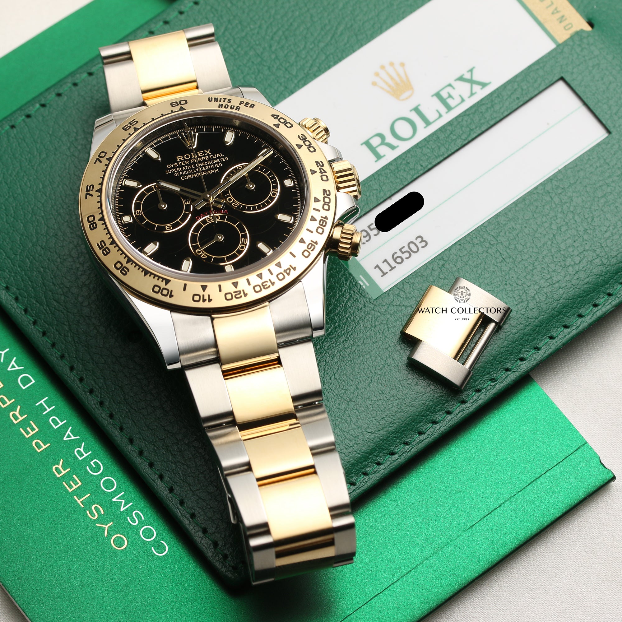 Rolex Daytona 116503 Steel & Gold Second Hand Watch Collectors 10